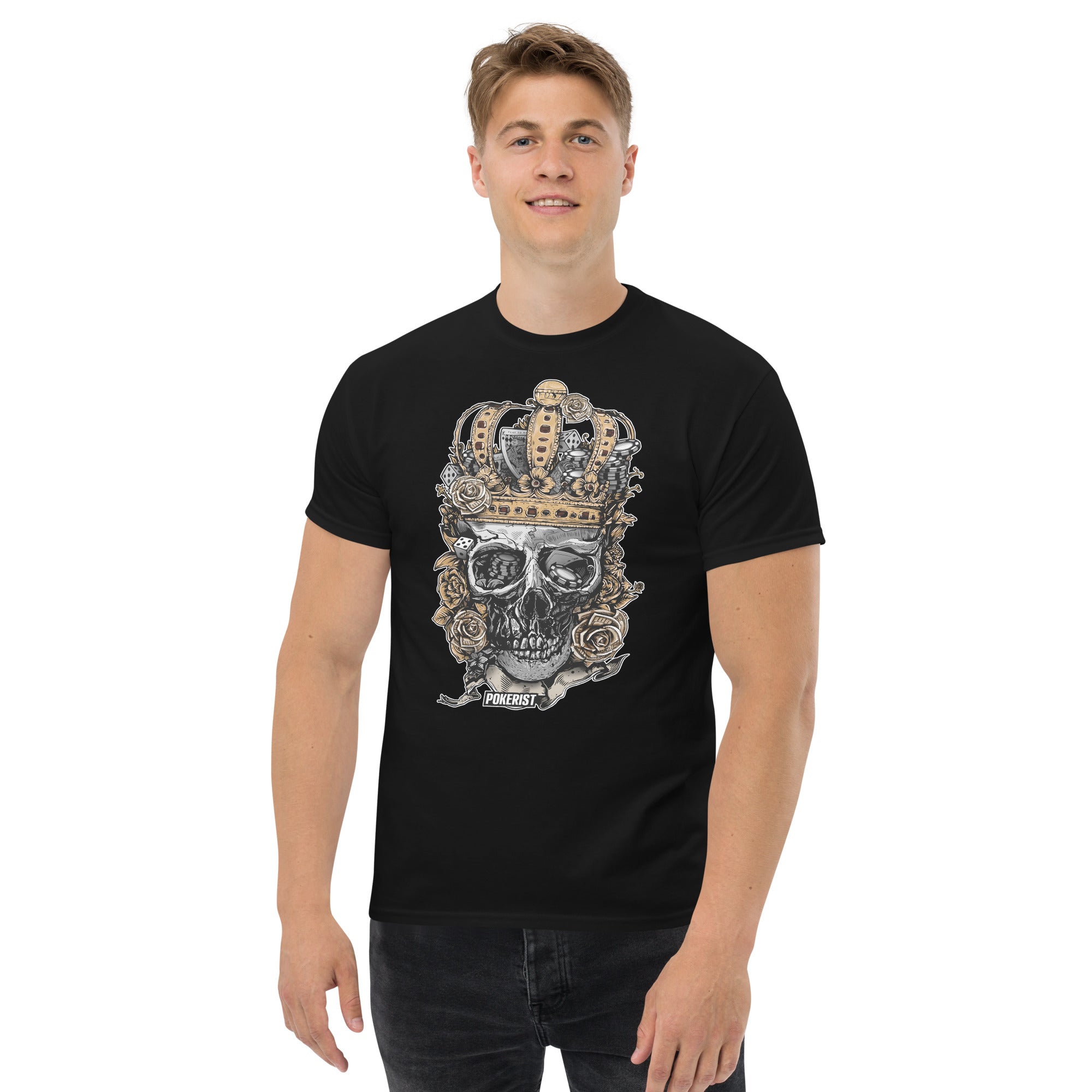 Skull Crown - Men's classic tee - Pokerist