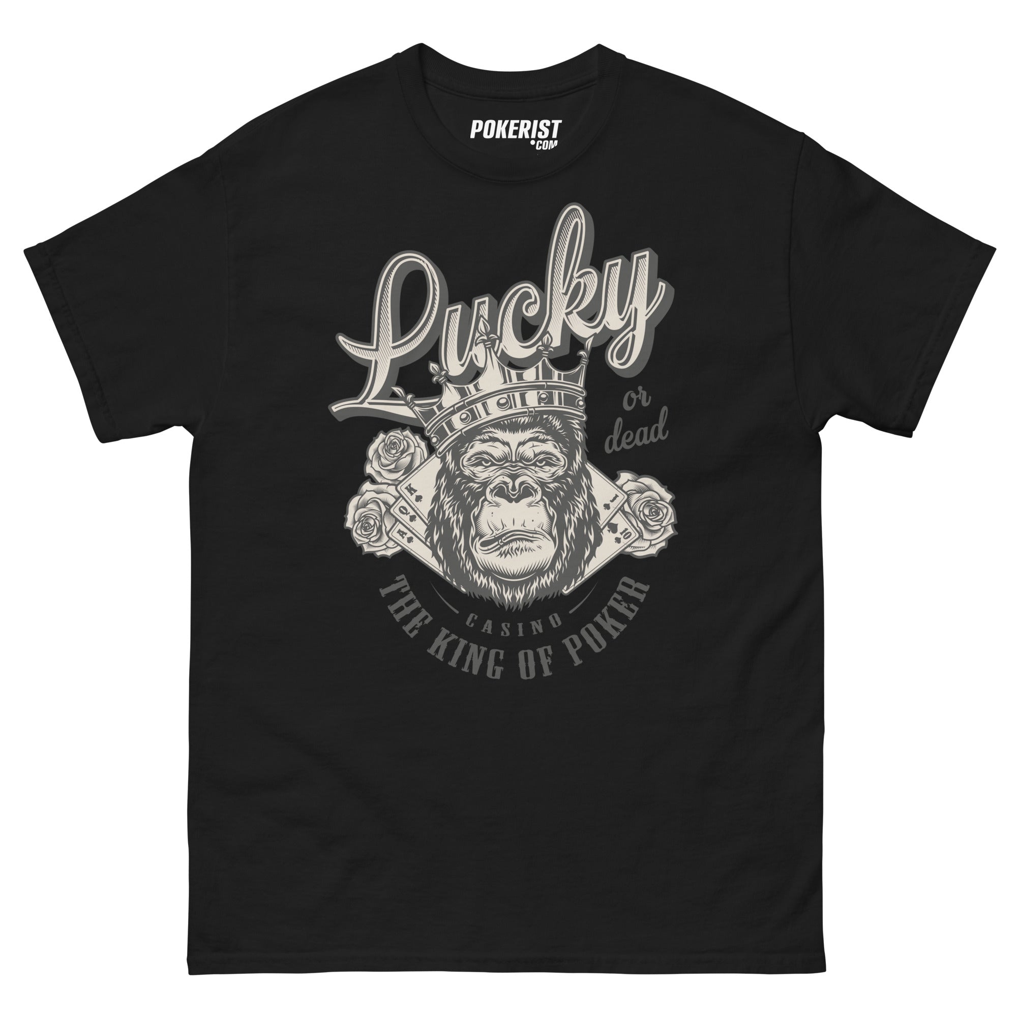 Lucky the King of Poker - Men's classic tee - Pokerist