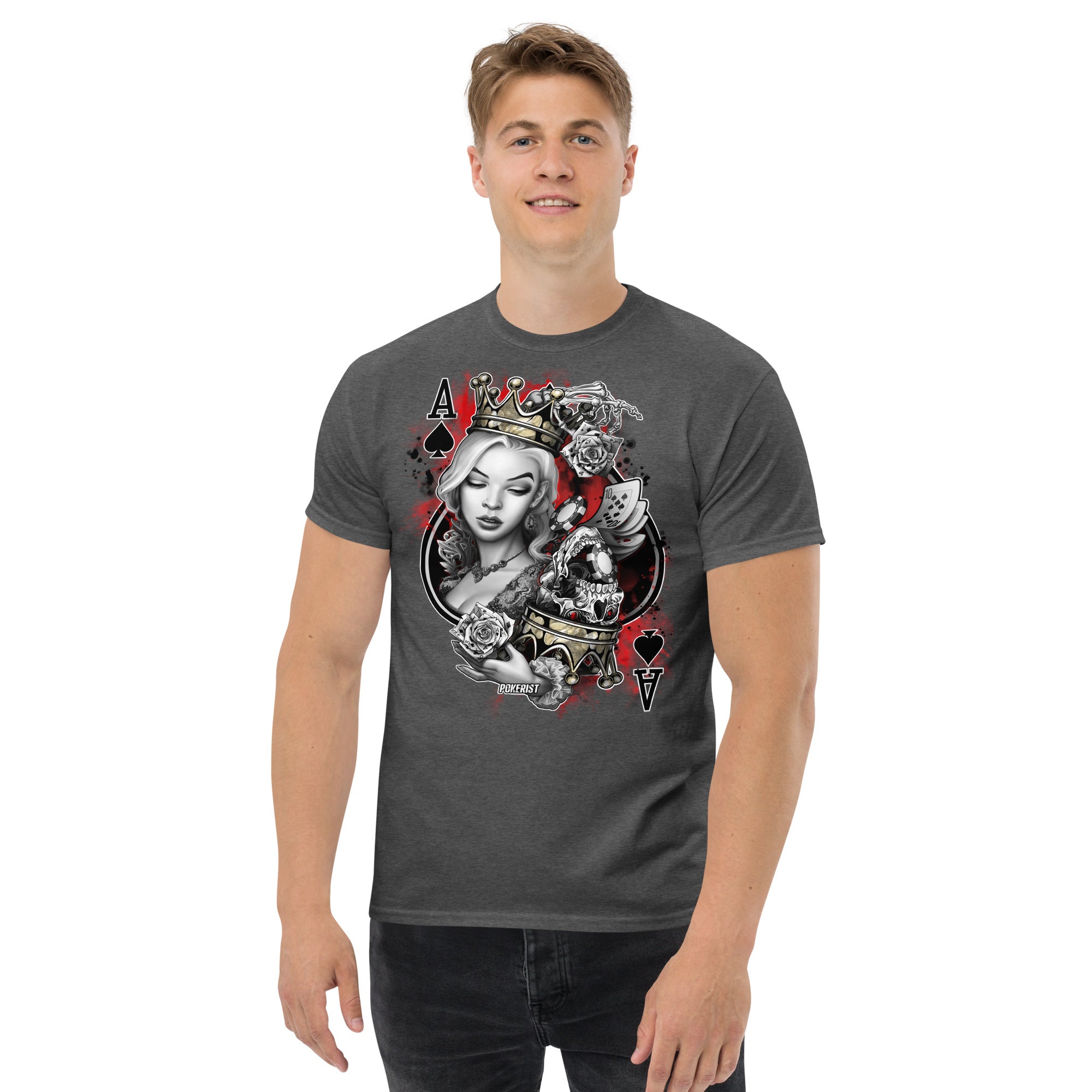 Ace Queen - Men's classic tee - Pokerist