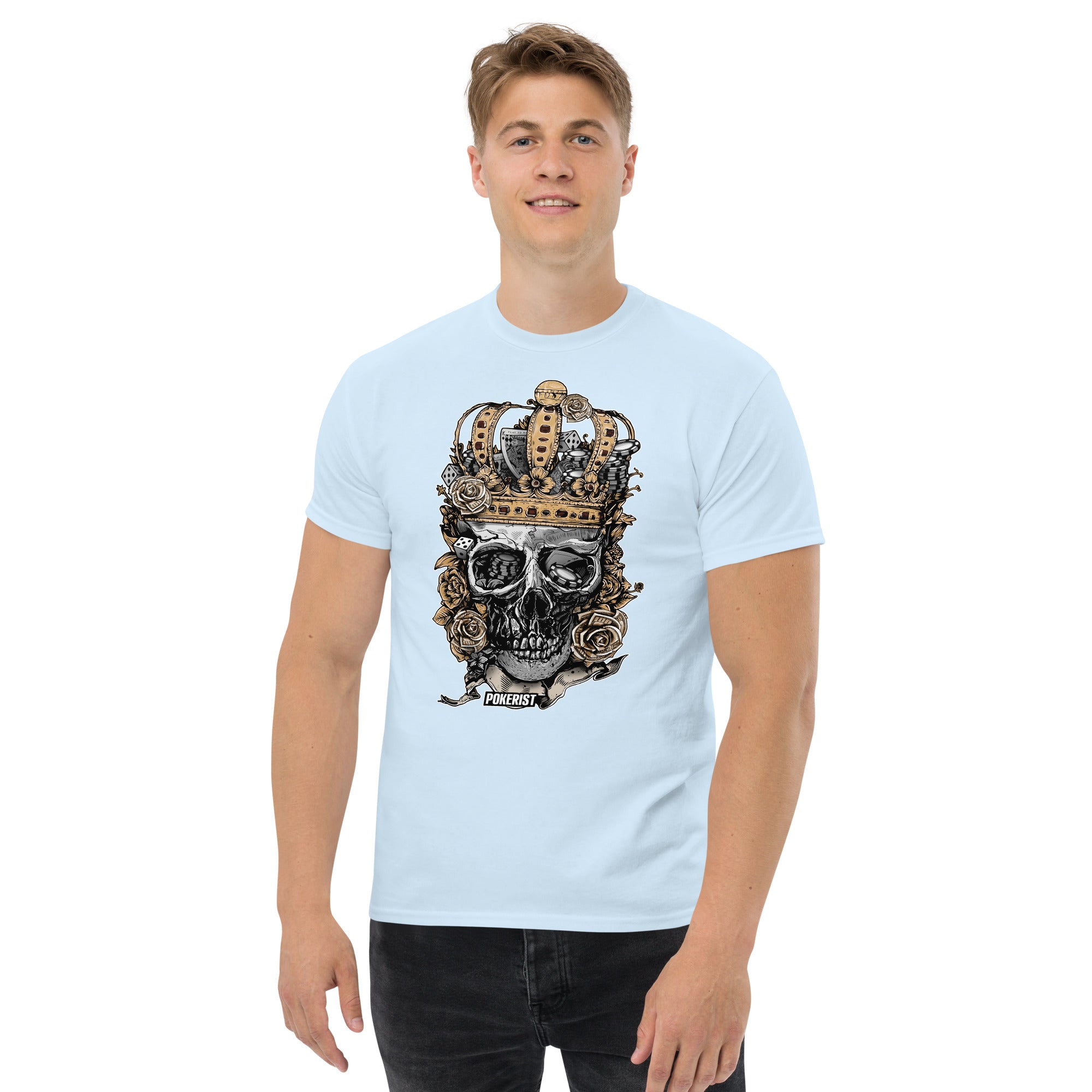 Skull Crown - Men's classic tee - Pokerist