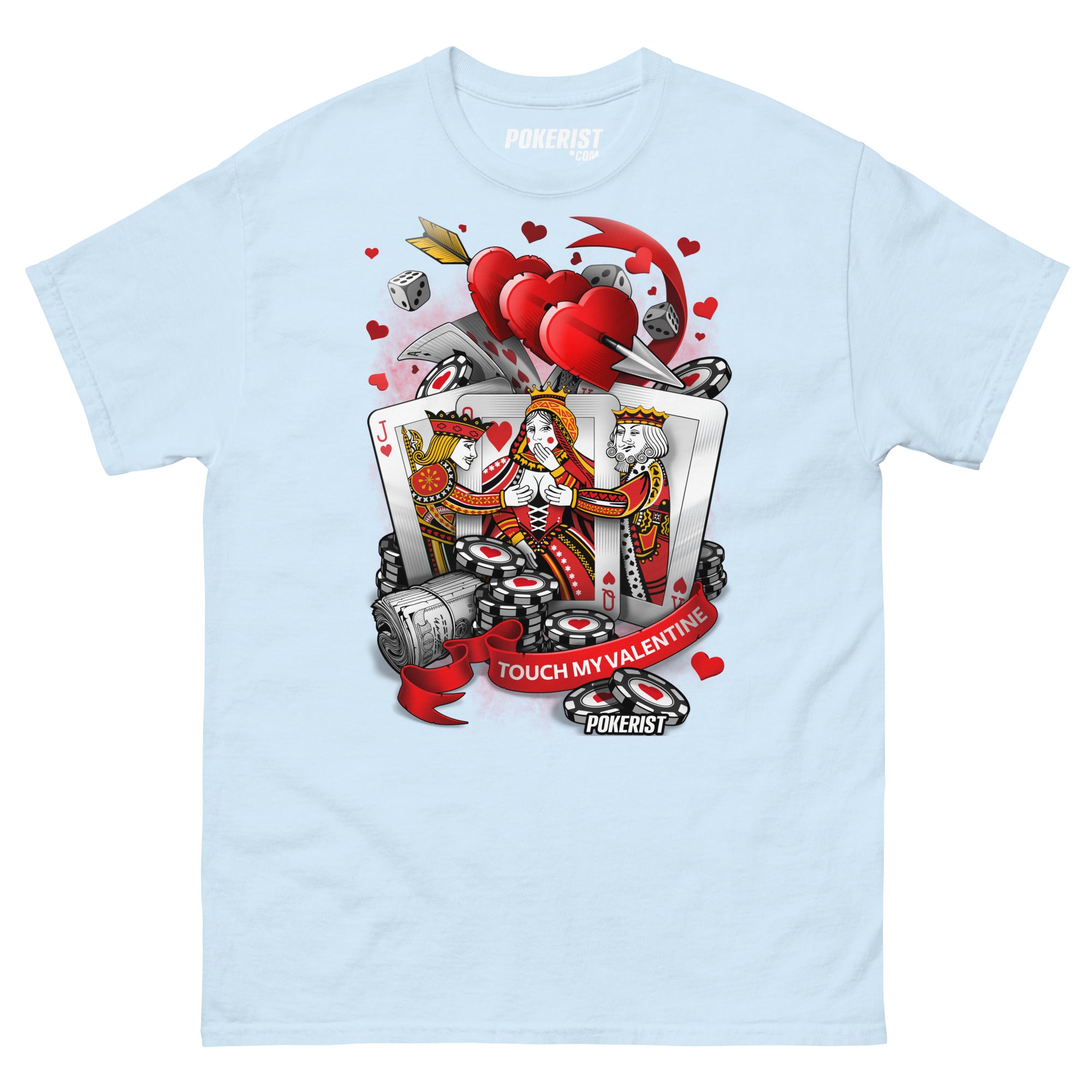 Touch my Valentine - Men's classic tee - Pokerist