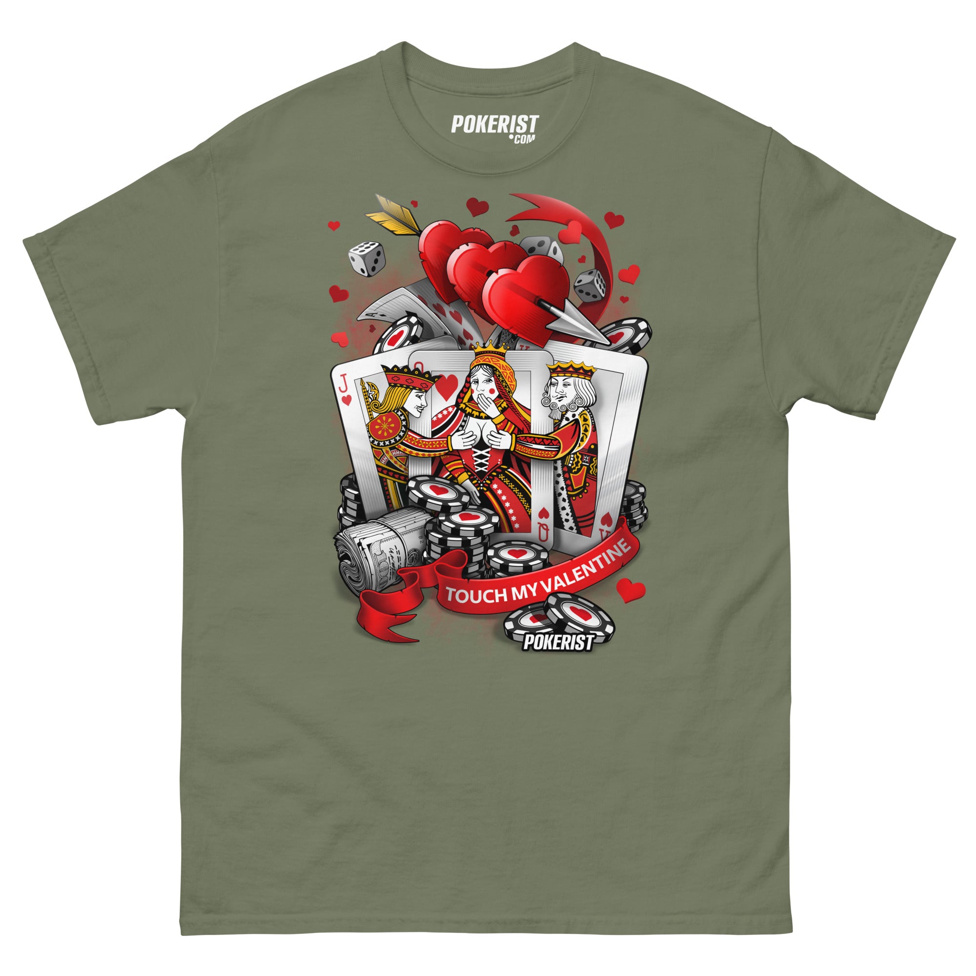 Touch my Valentine - Men's classic tee - Pokerist