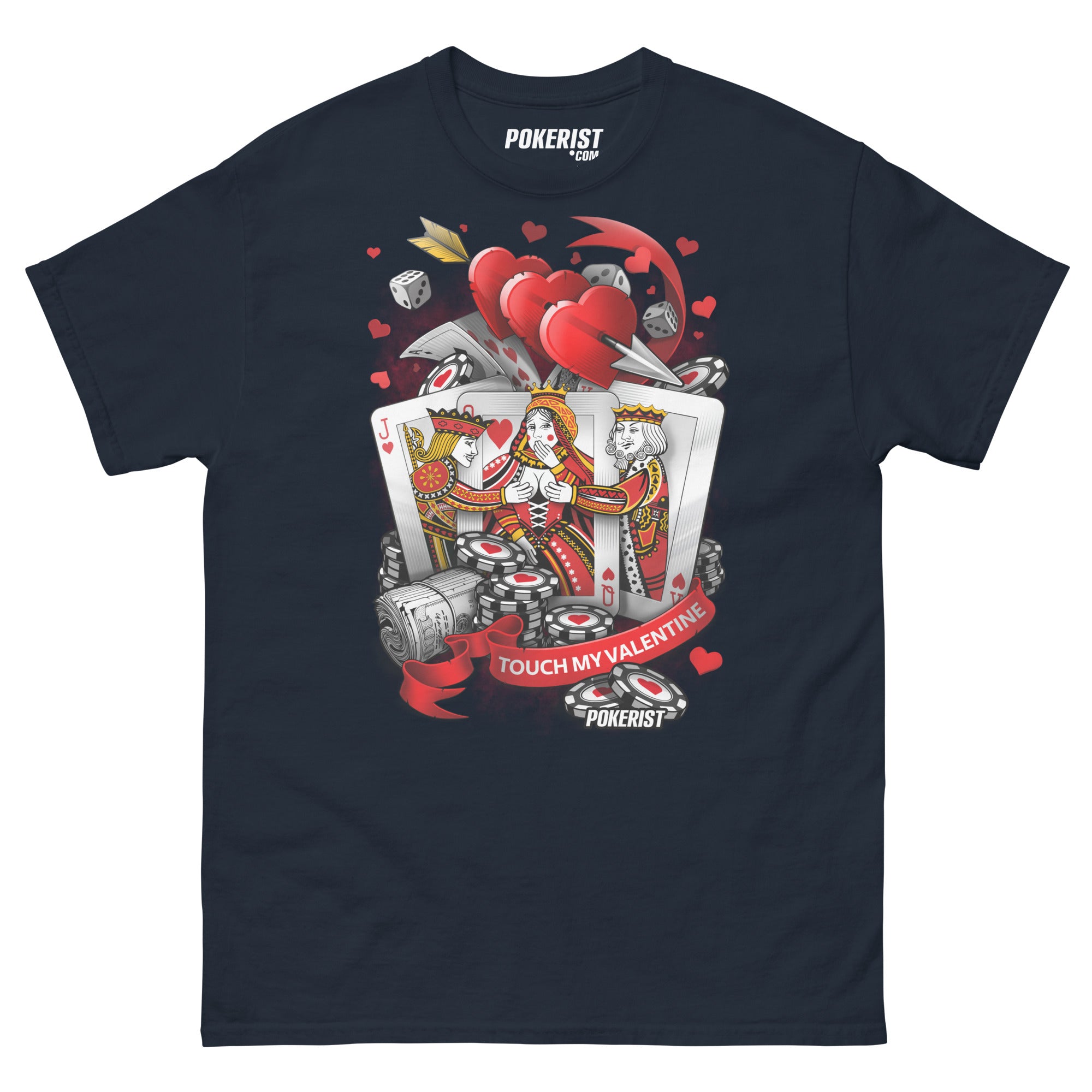 Touch my Valentine - Men's classic tee - Pokerist