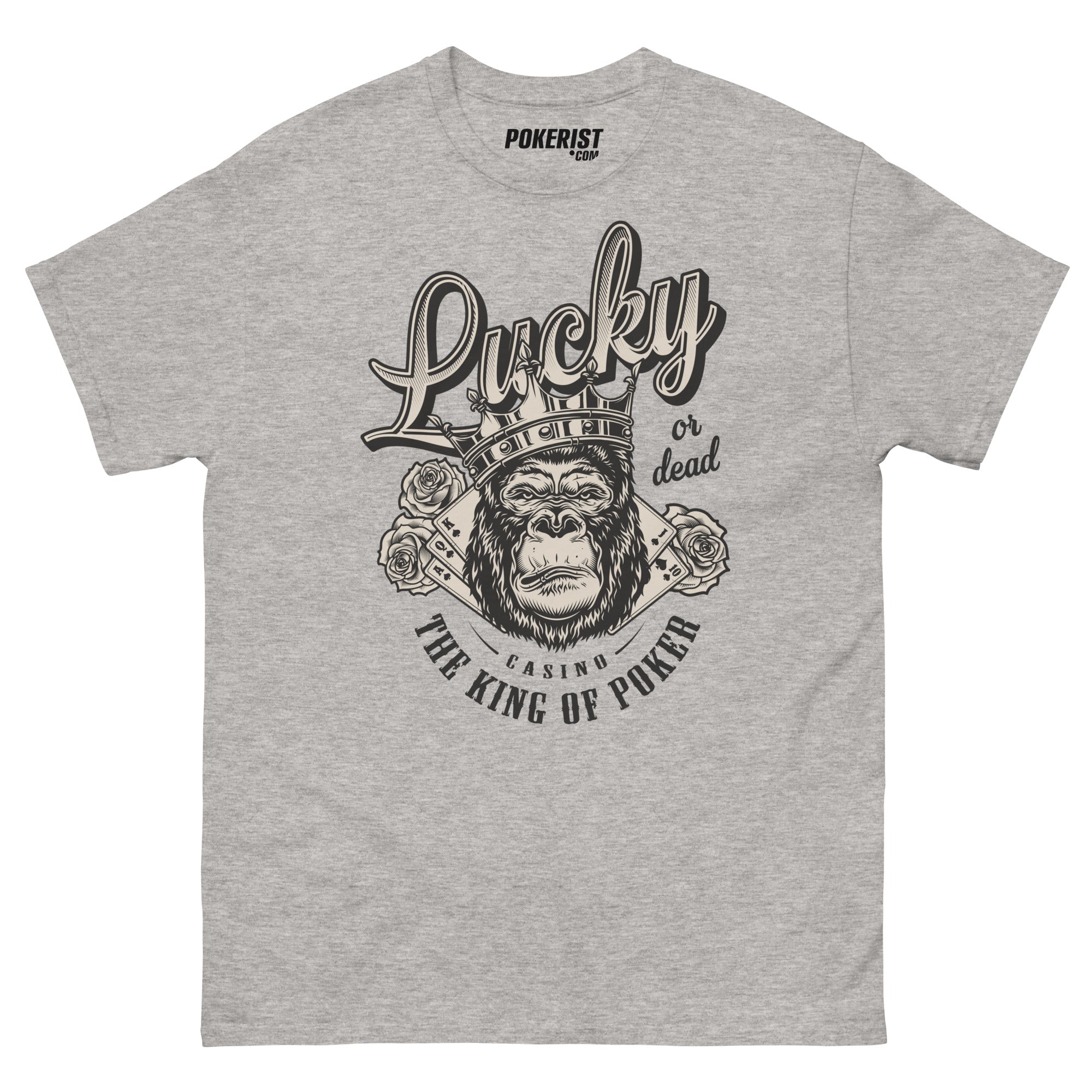 Lucky the King of Poker - Men's classic tee - Pokerist