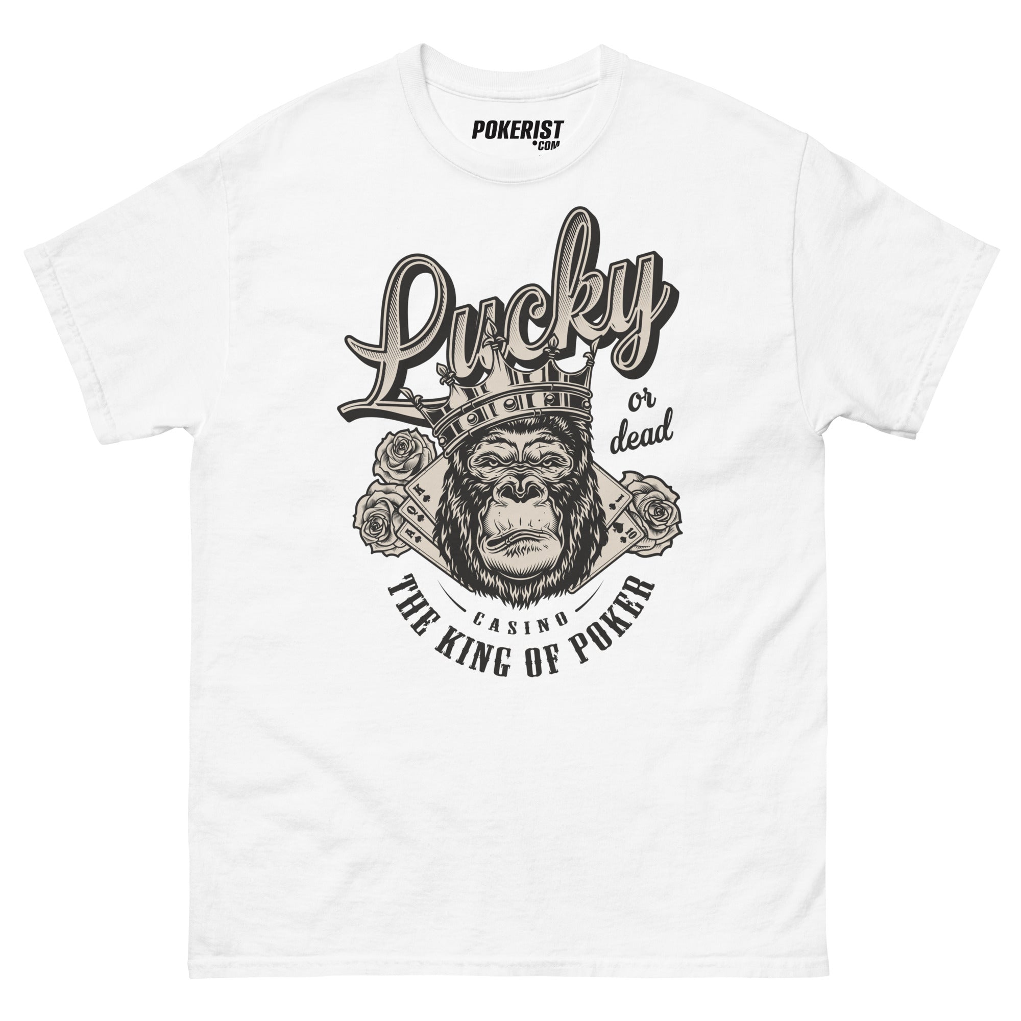 Lucky the King of Poker - Men's classic tee - Pokerist