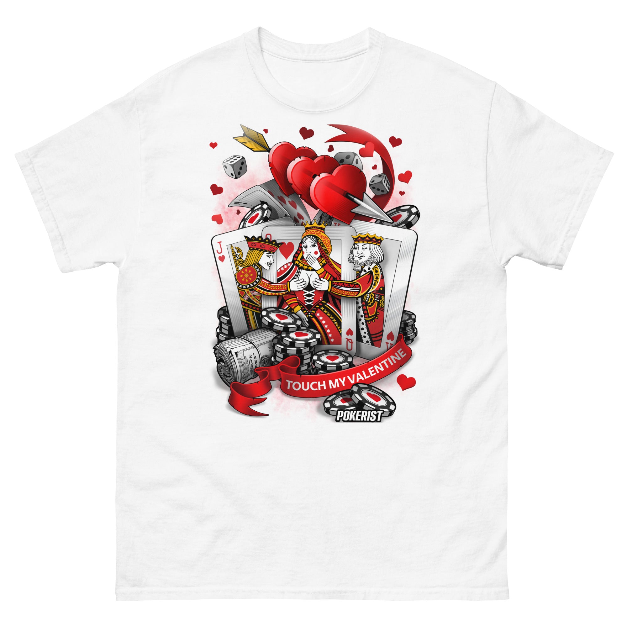 Touch my Valentine - Men's classic tee - Pokerist