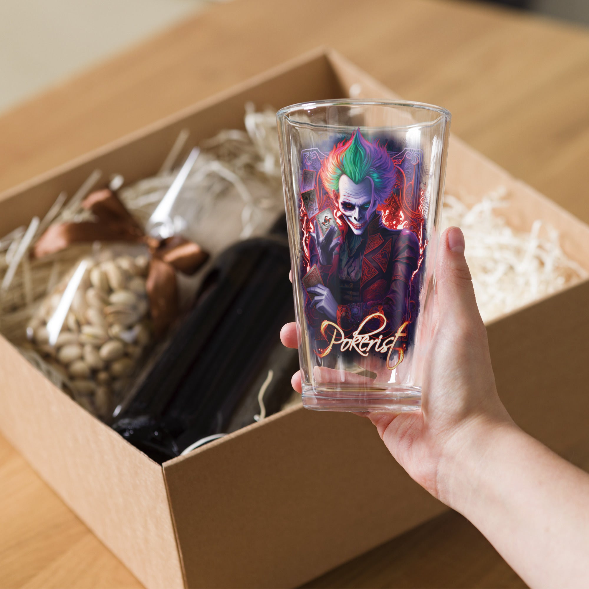 Joker Color - Shaker pint glass