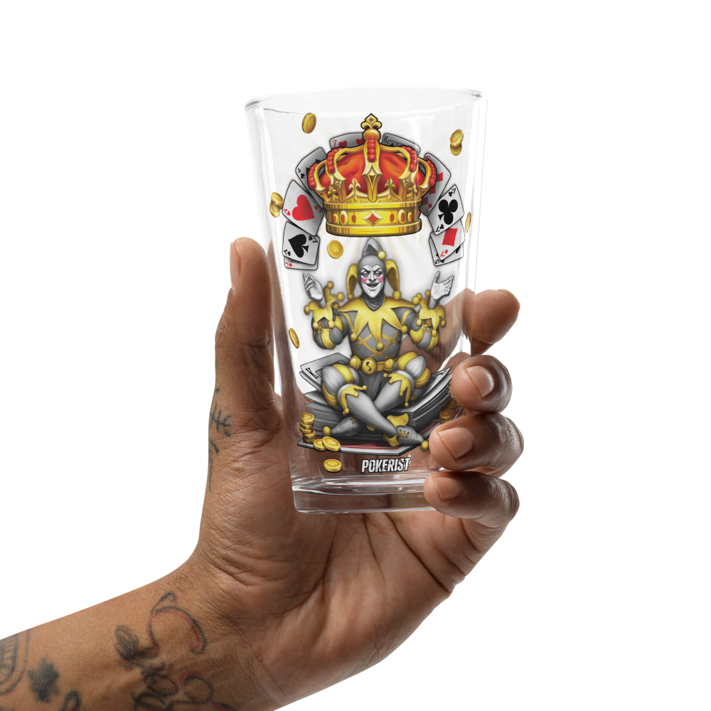 Joker Crown - Shaker pint glass