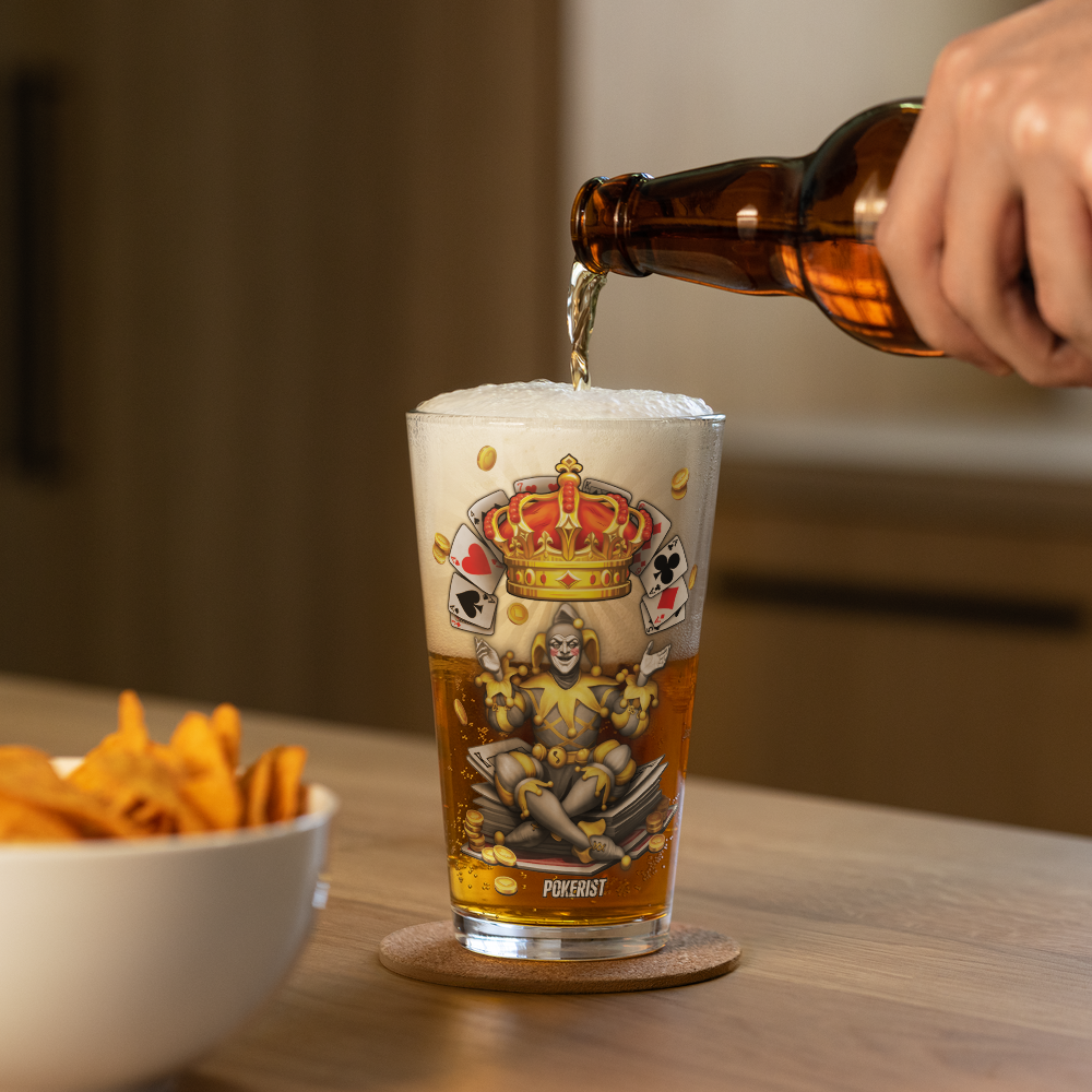 Joker Crown - Shaker pint glass