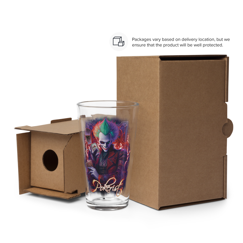 Joker Color - Shaker pint glass