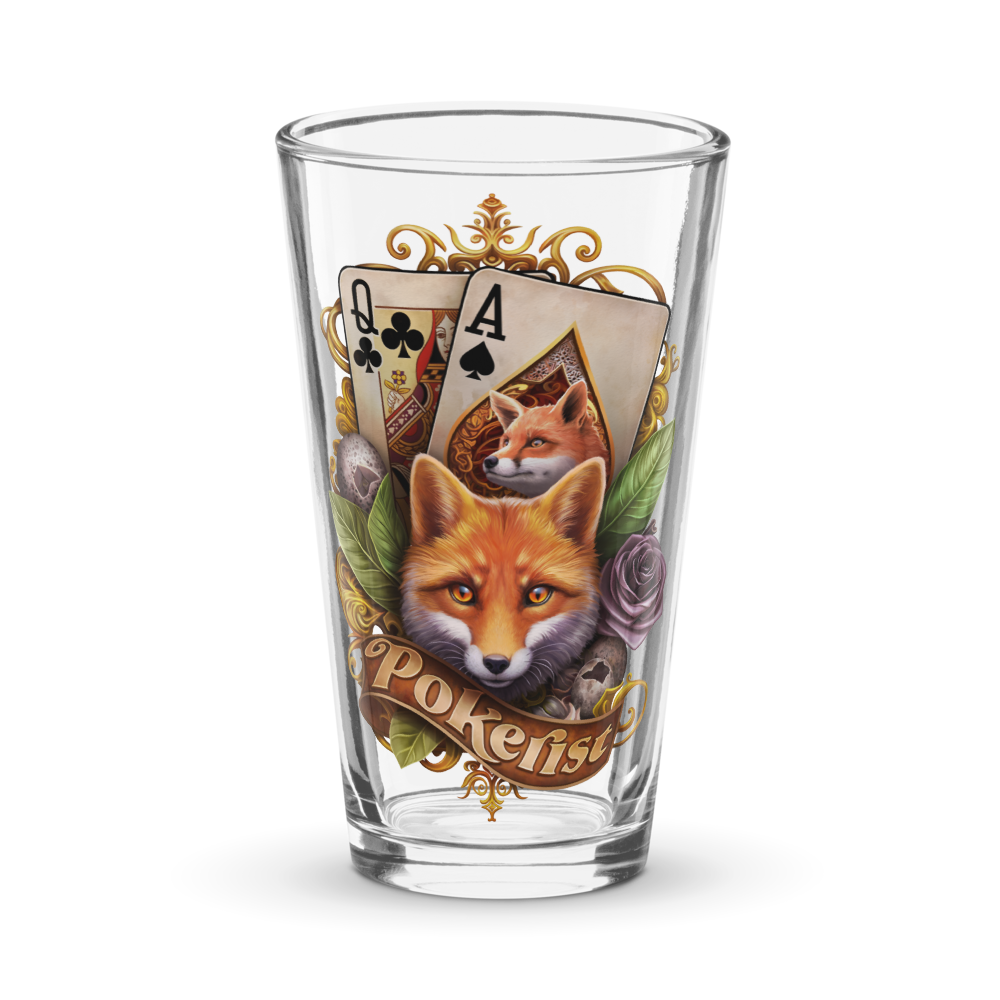 Paddy's Fox - Shaker pint glass