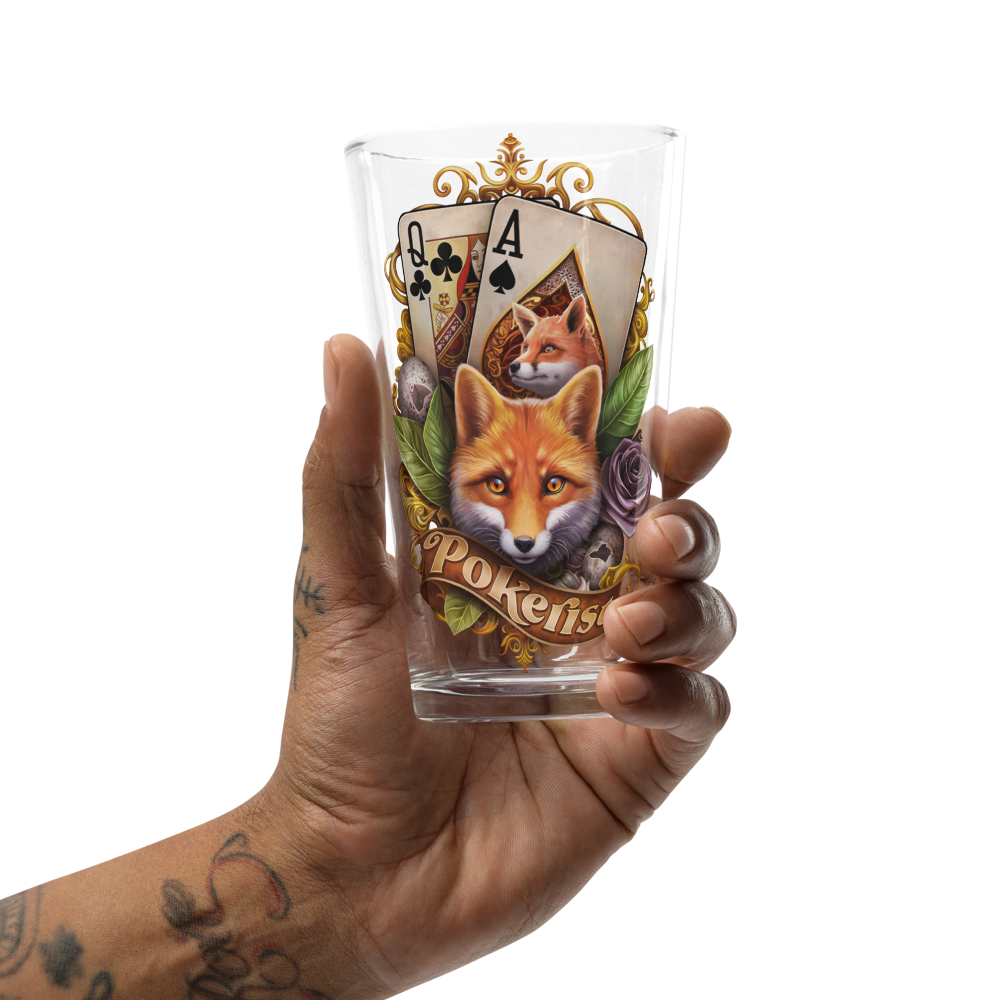 Paddy's Fox - Shaker pint glass