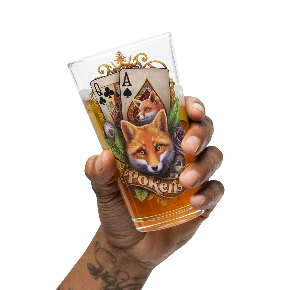 Paddy's Fox - Shaker pint glass