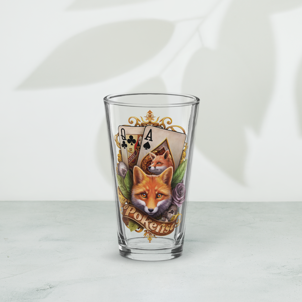 Paddy's Fox - Shaker pint glass