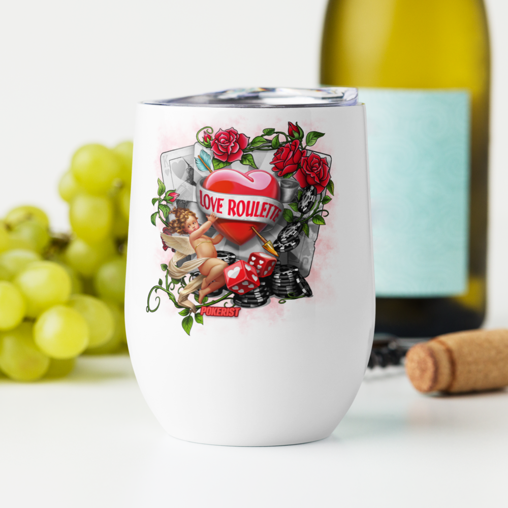 Love Roulette - Wine tumbler