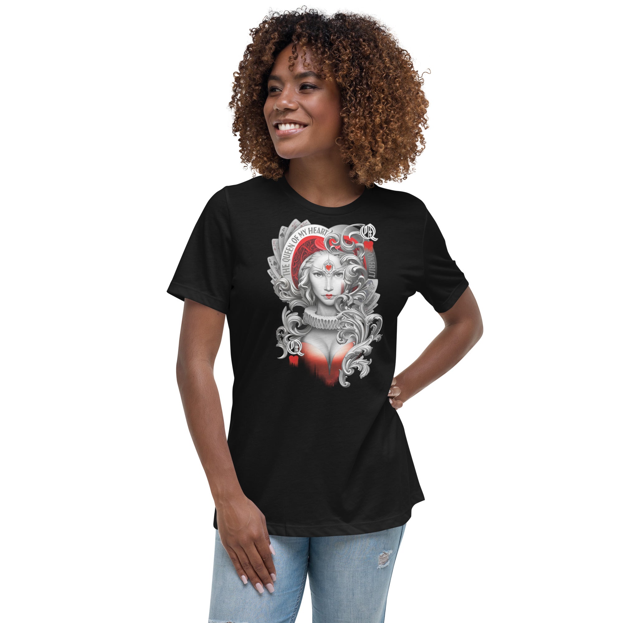 Queen Hearts - Women's Relaxed T-Shirt