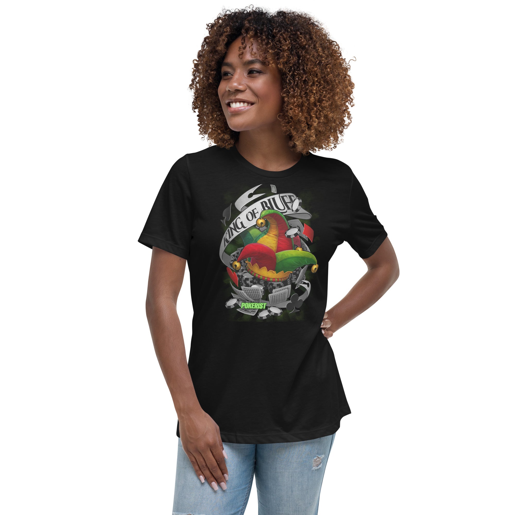 King of Bluff - Women's Relaxed T-Shirt