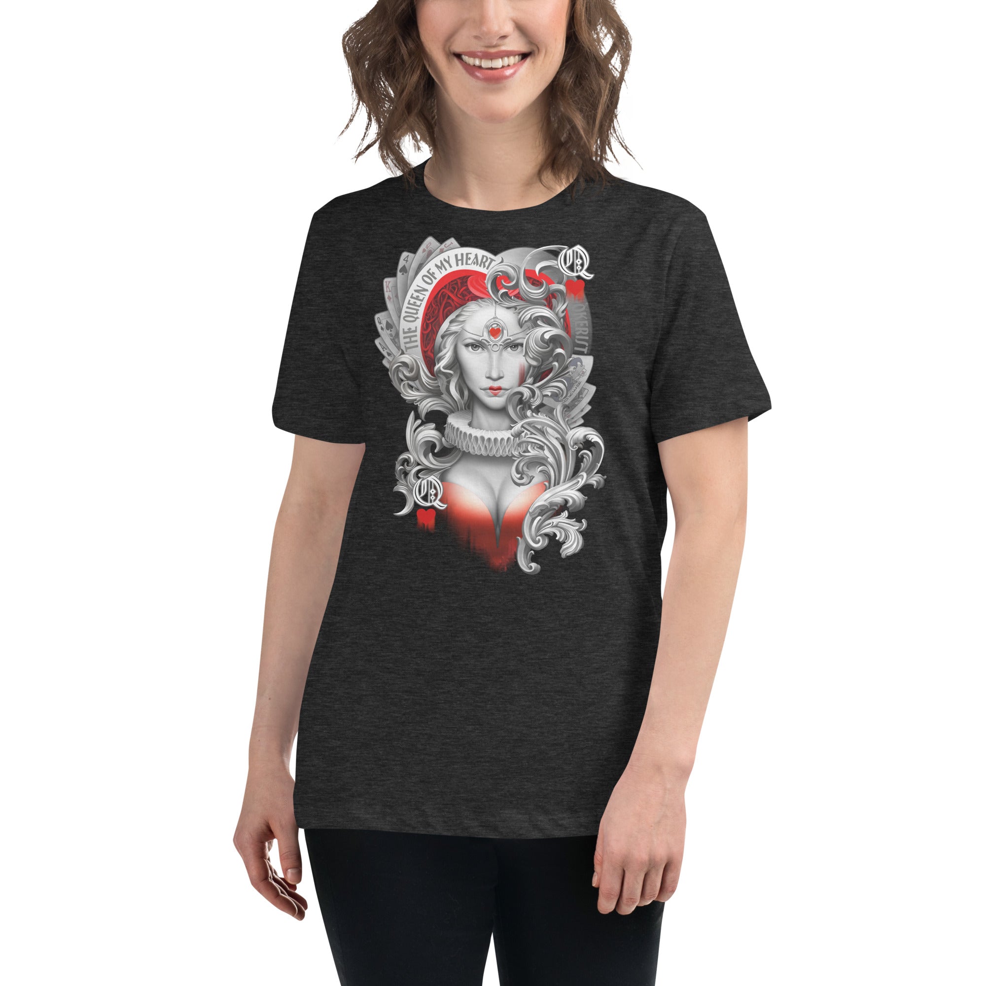 Queen Hearts - Women's Relaxed T-Shirt