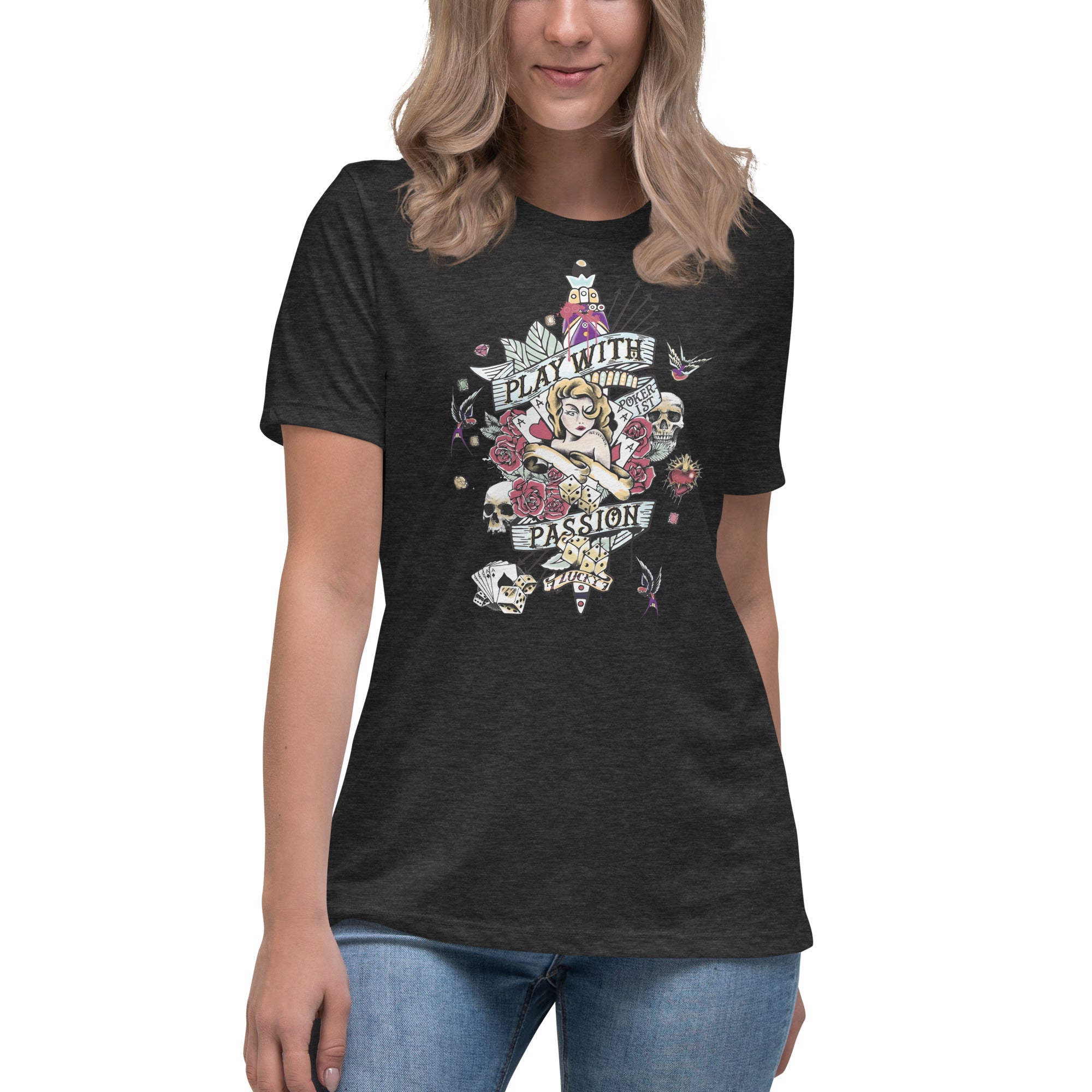 Play with Passion - Women's Relaxed T-Shirt