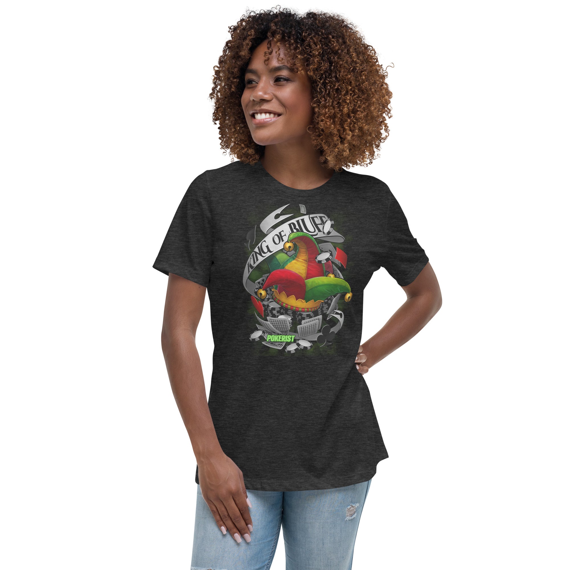 King of Bluff - Women's Relaxed T-Shirt