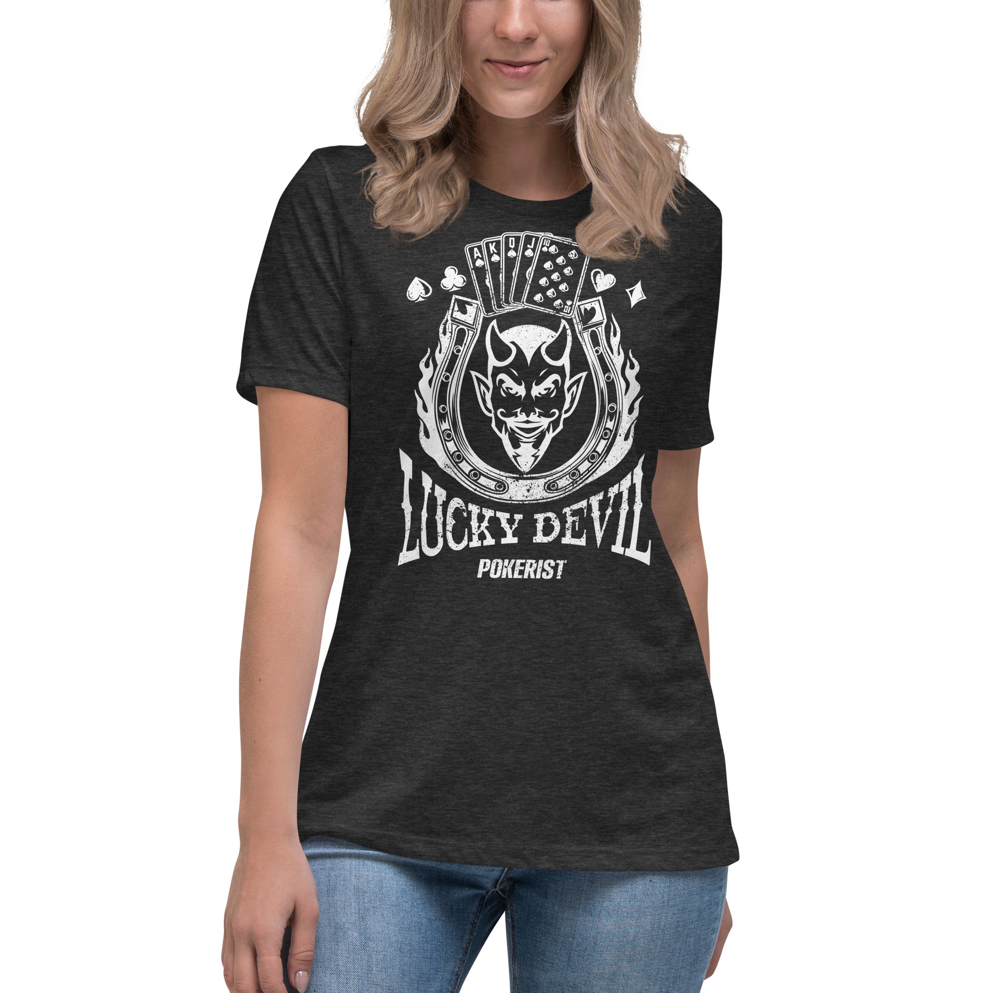 Lucky Devil - Women's Relaxed T-Shirt