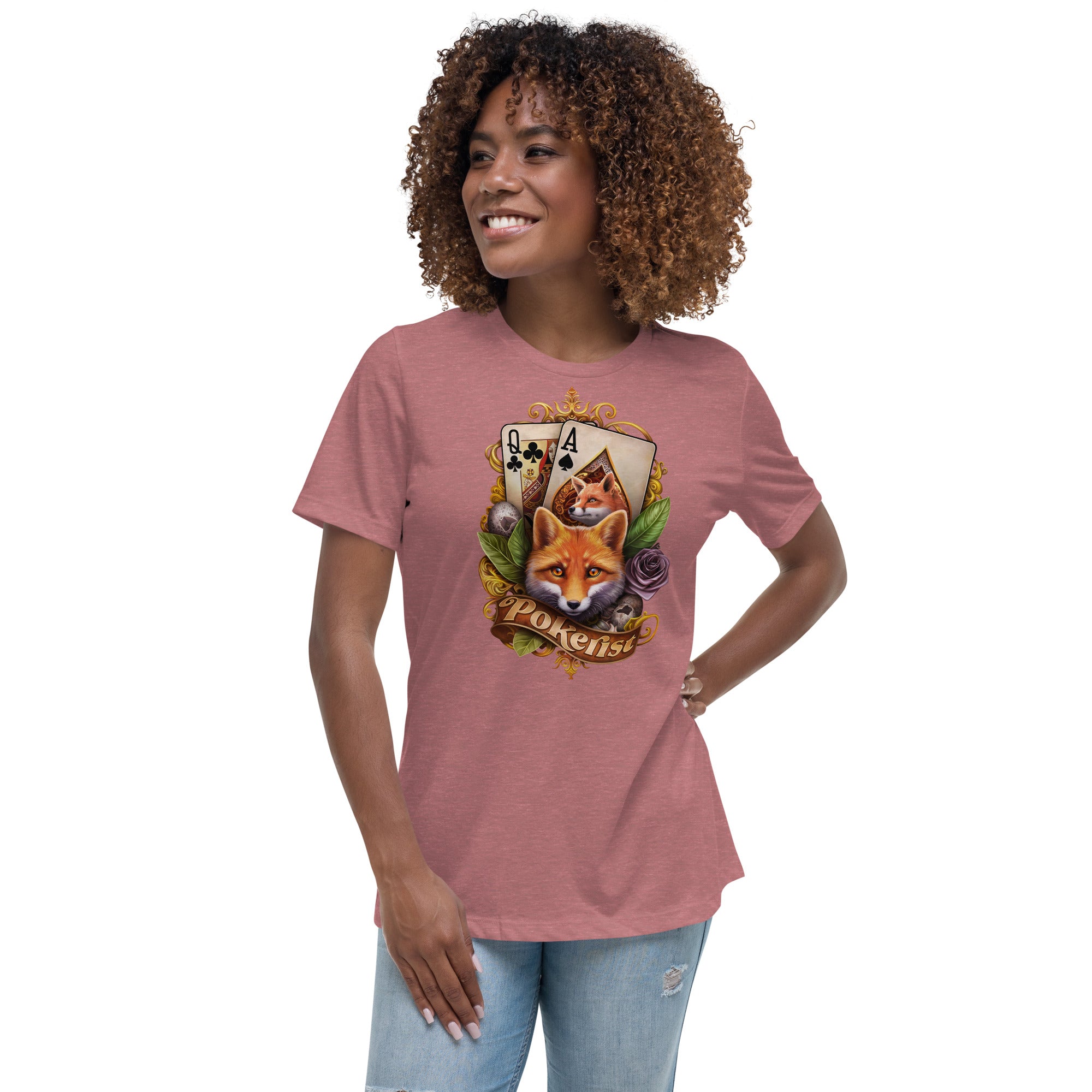 Paddy's Fox - Women's Relaxed T-Shirt - Pokerist