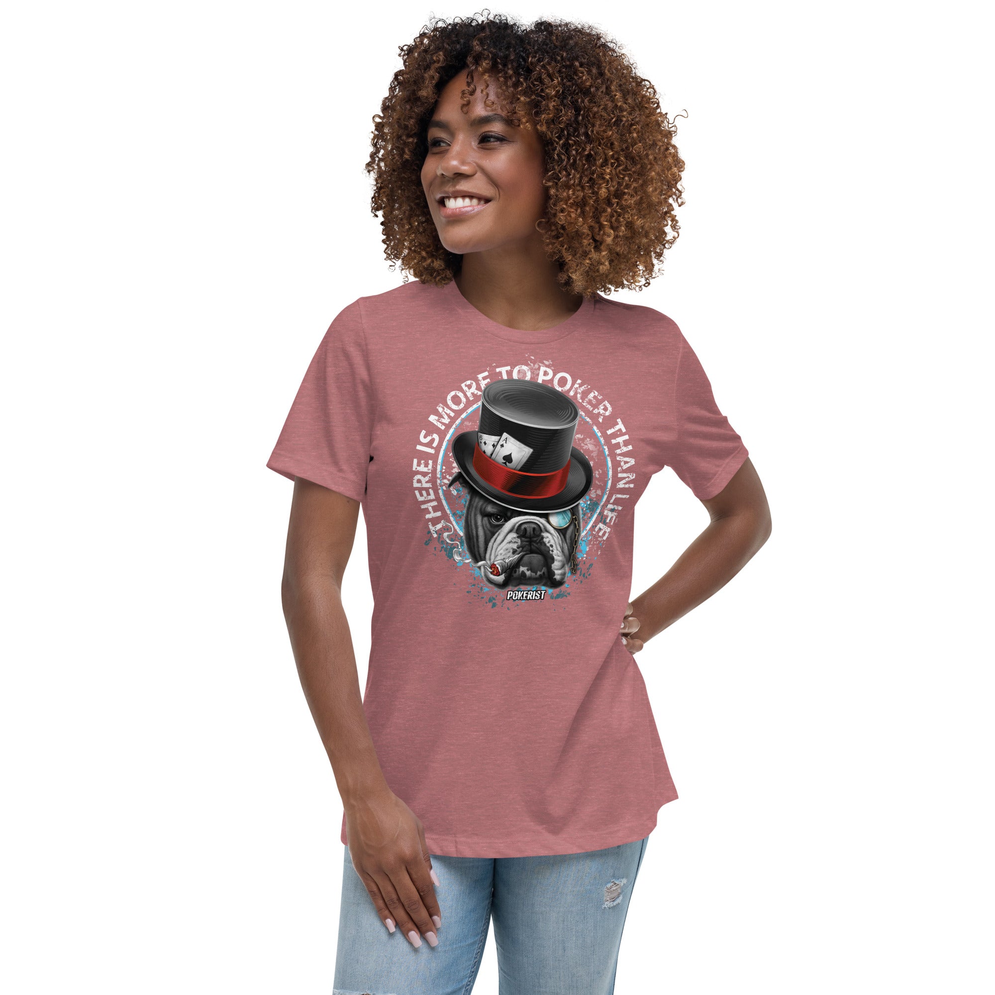 Dog Hat - Women's Relaxed T-Shirt