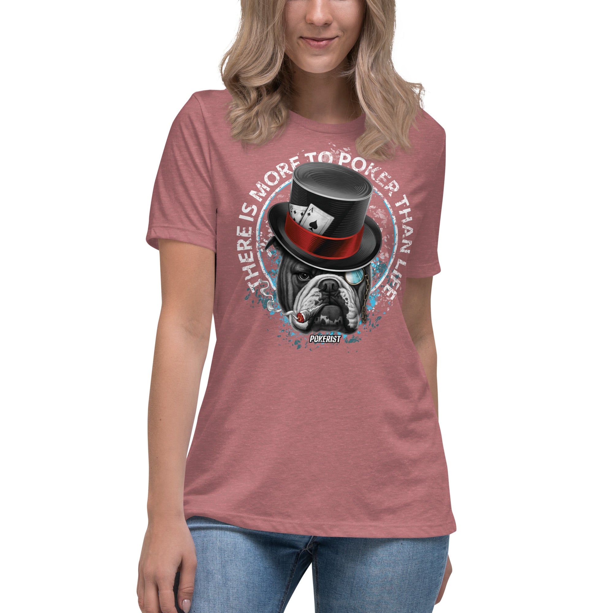 Dog Hat - Women's Relaxed T-Shirt