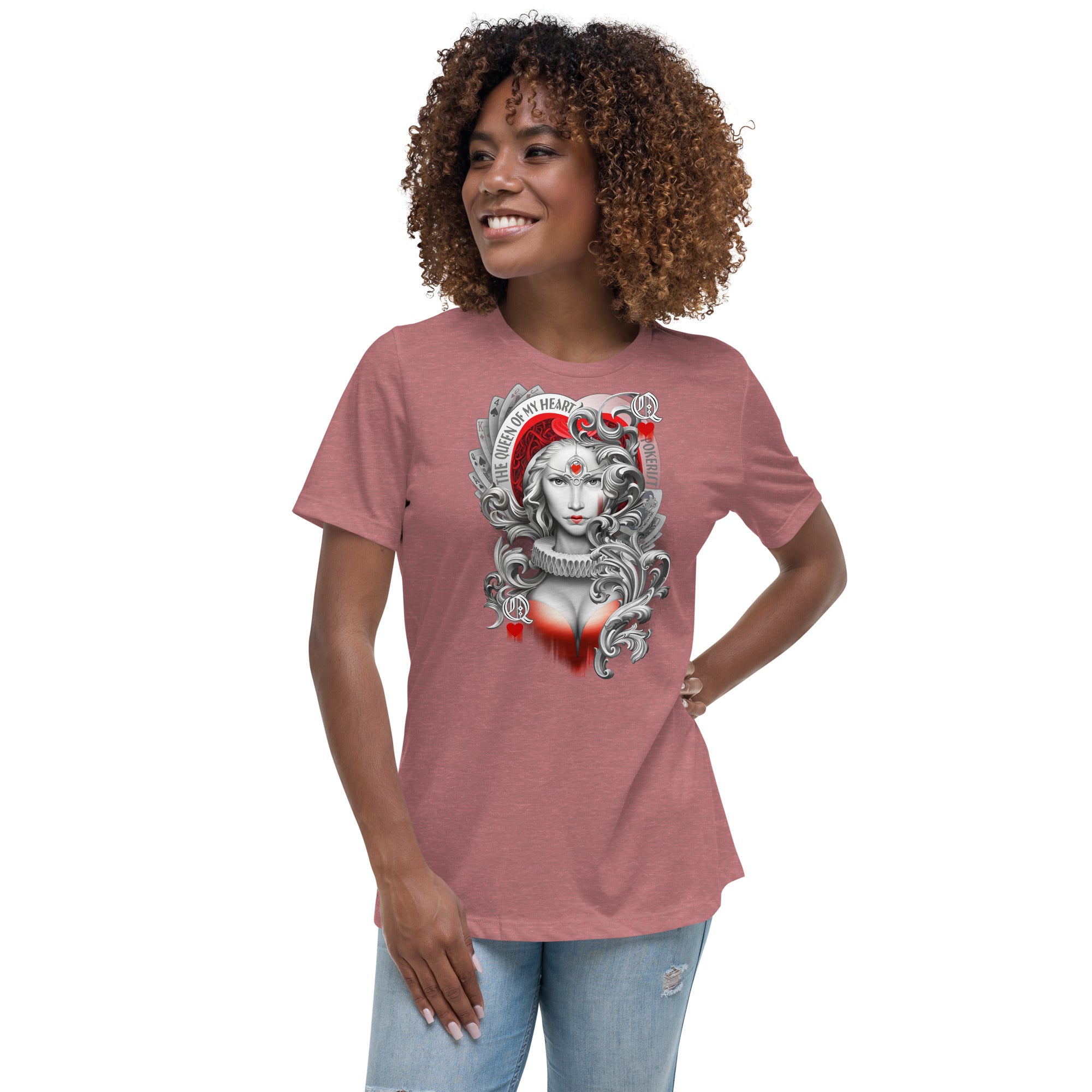 Queen Hearts - Women's Relaxed T-Shirt