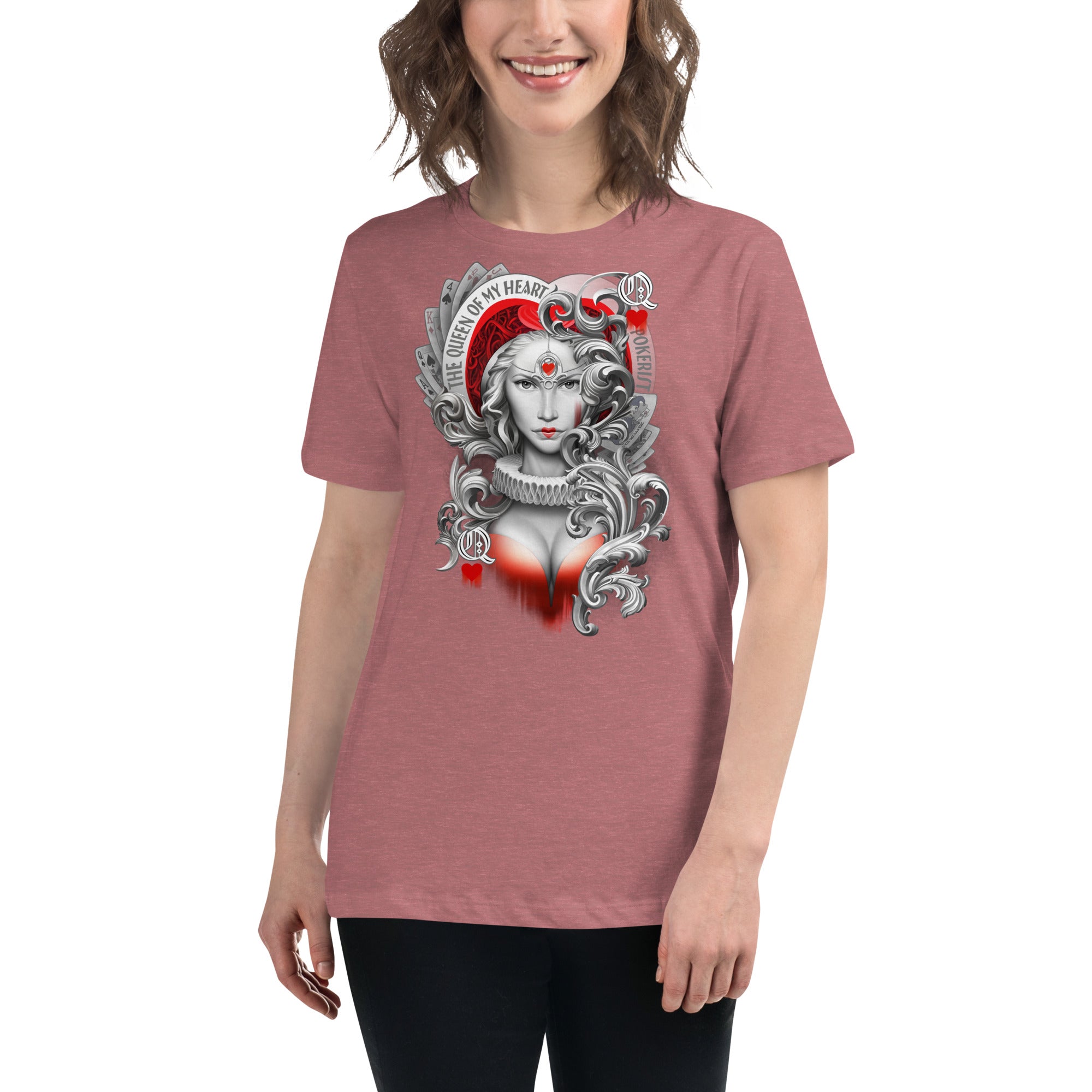 Queen Hearts - Women's Relaxed T-Shirt