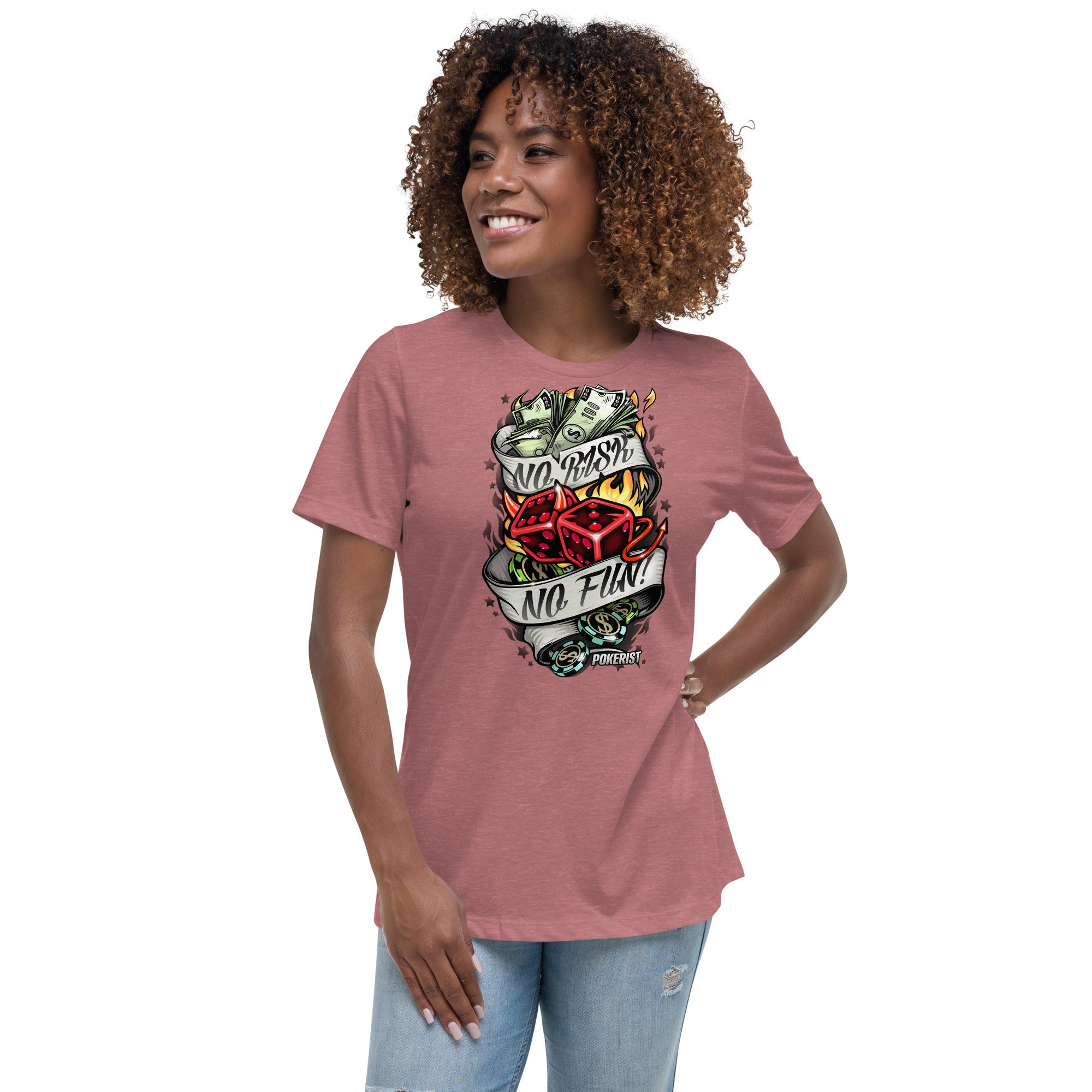 No Risk No Fun - Women's Relaxed T-Shirt