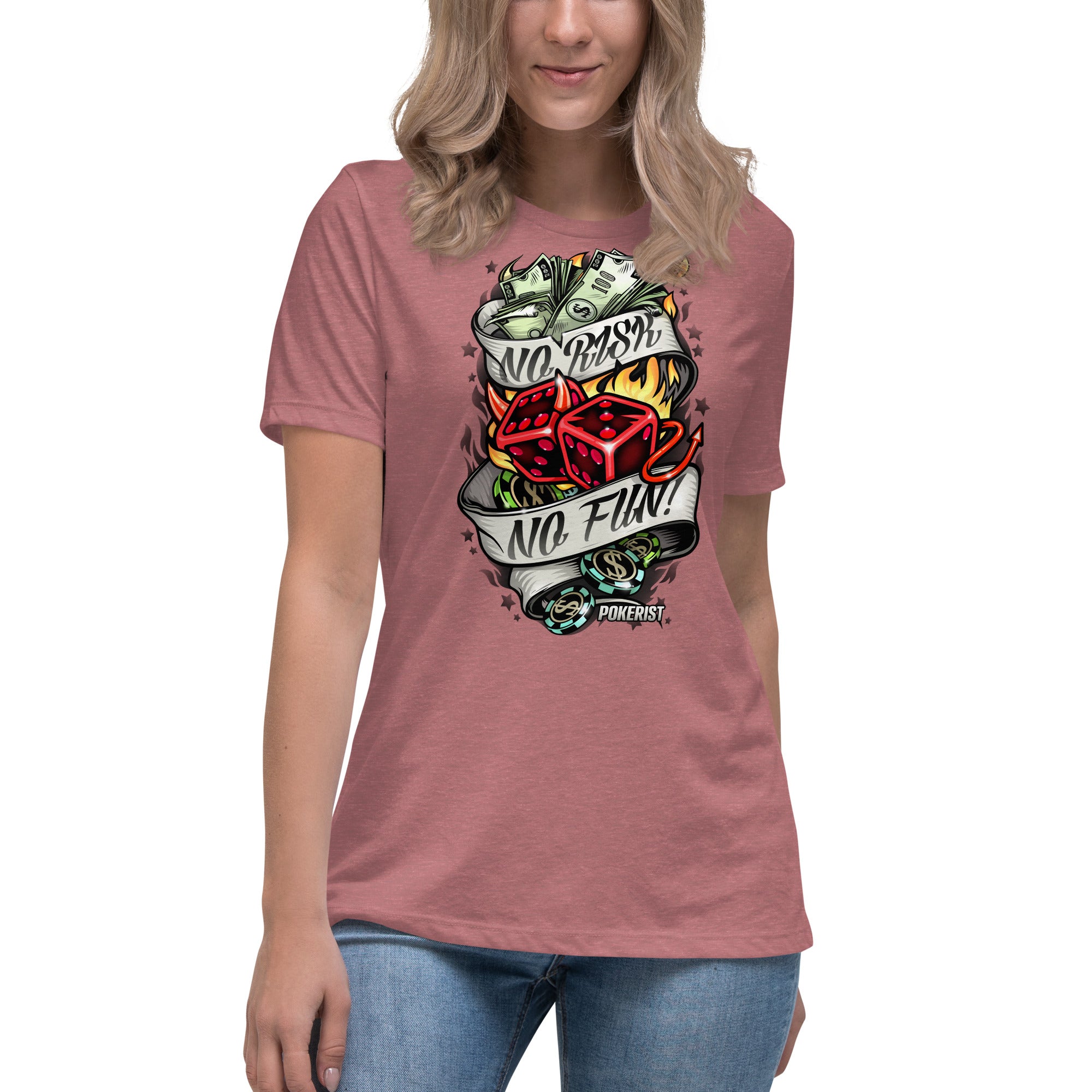 No Risk No Fun - Women's Relaxed T-Shirt