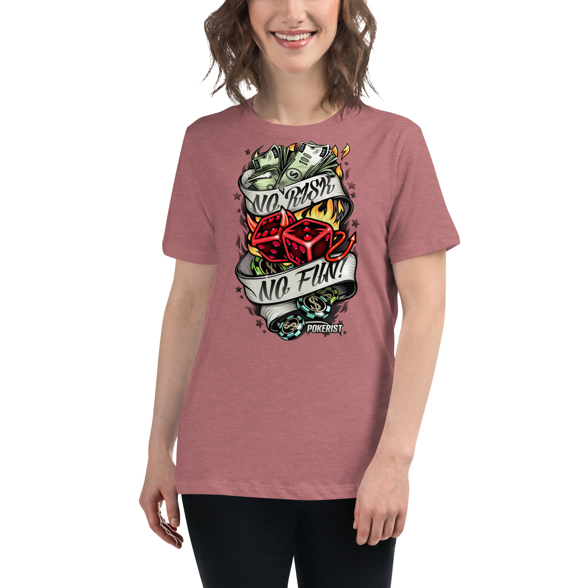 No Risk No Fun - Women's Relaxed T-Shirt