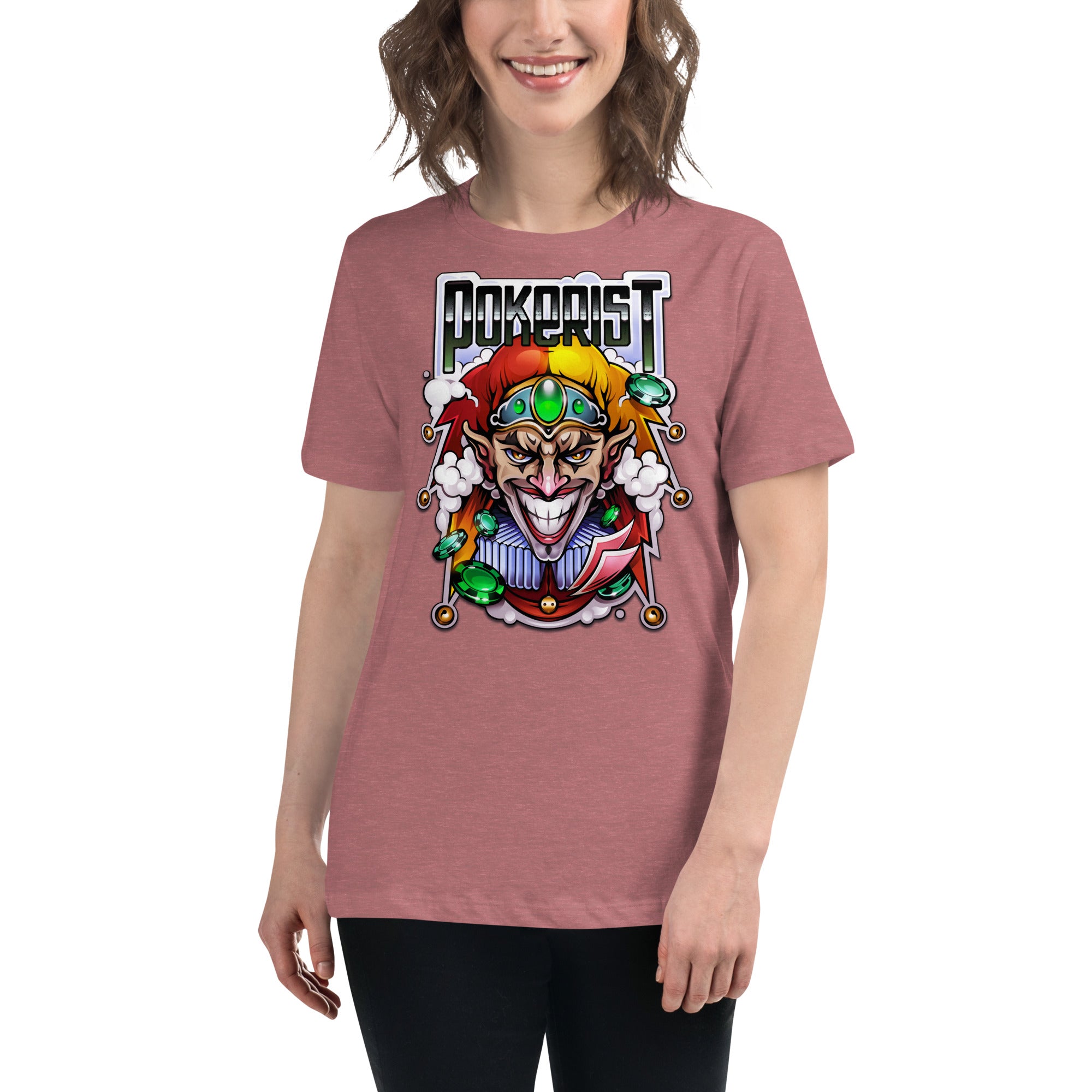 Scary Joker - Women's Relaxed T-Shirt