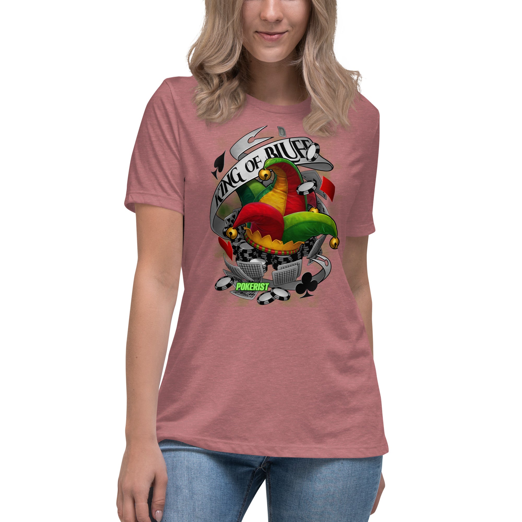 King of Bluff - Women's Relaxed T-Shirt