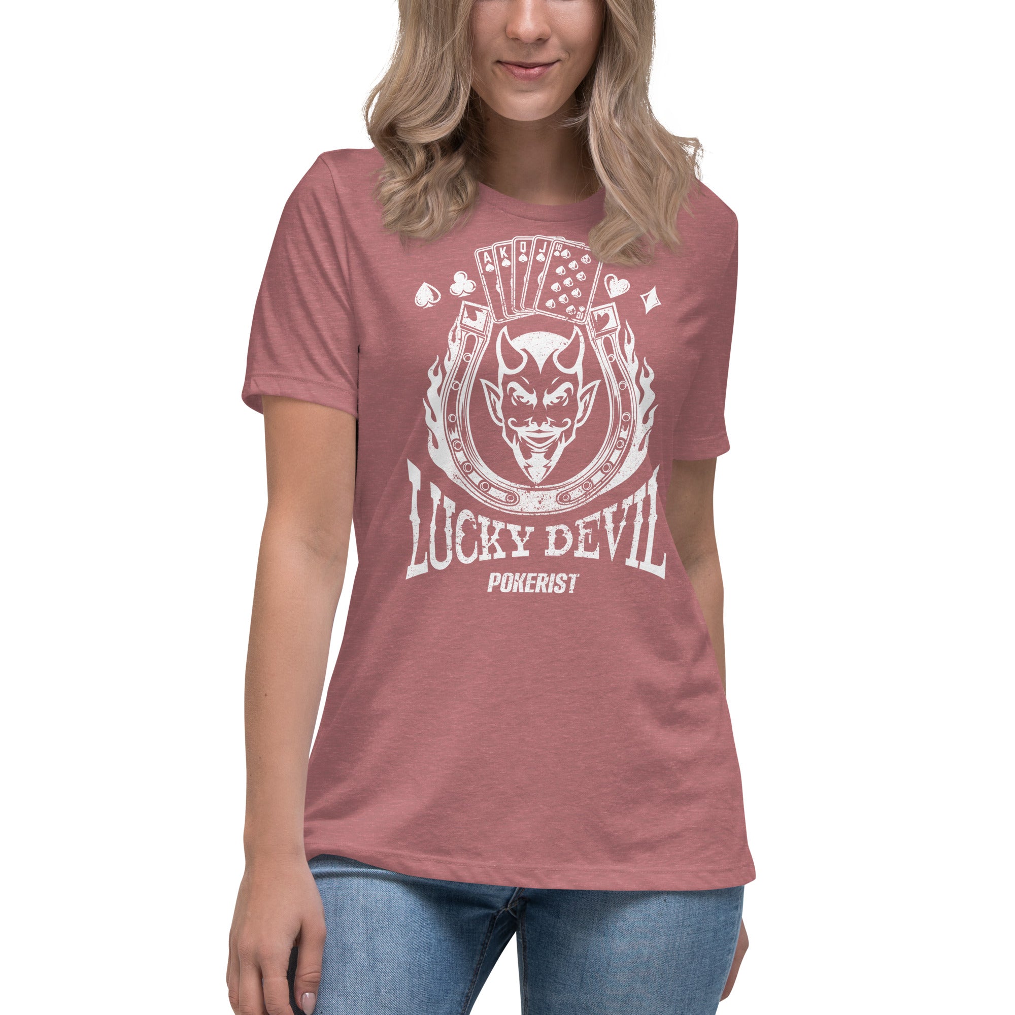 Lucky Devil - Women's Relaxed T-Shirt