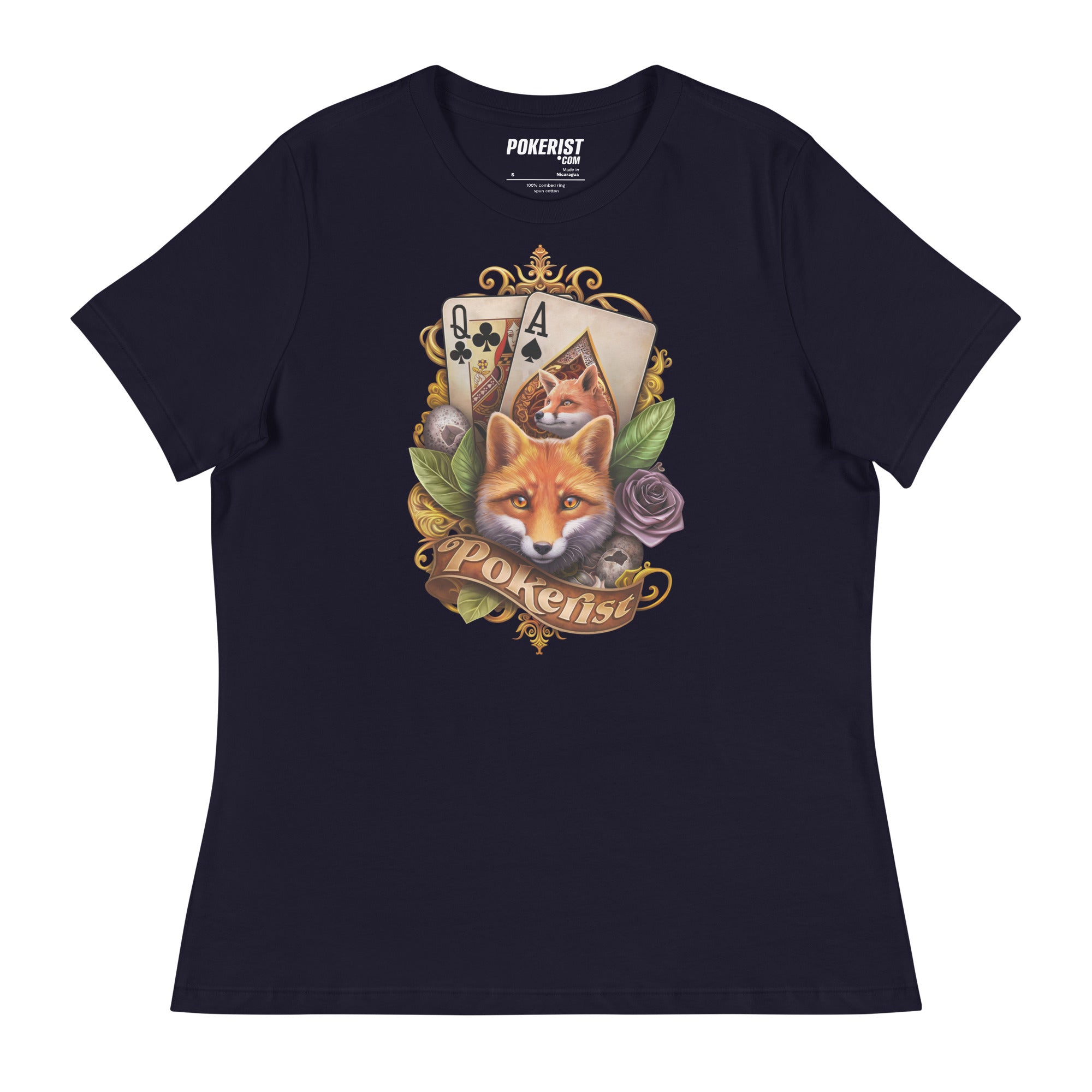 Paddy's Fox - Women's Relaxed T-Shirt - Pokerist