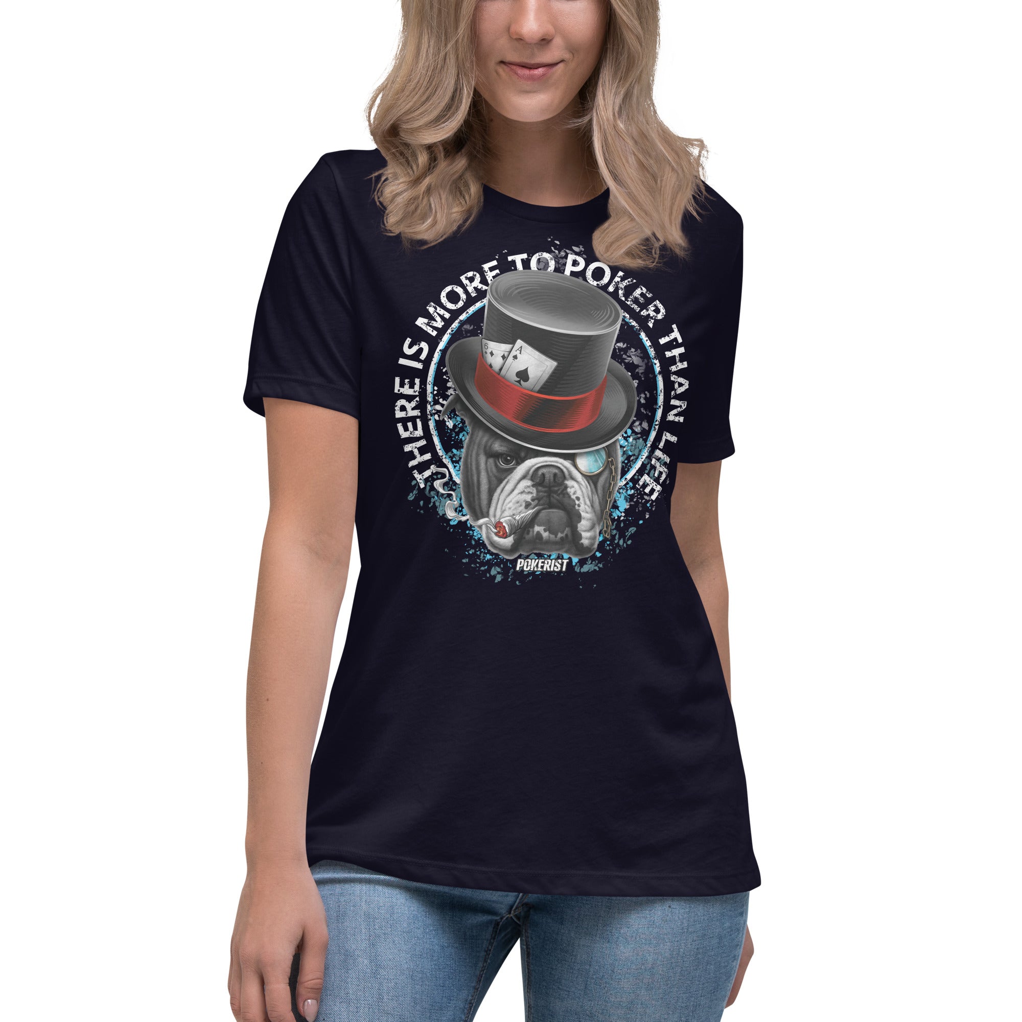 Dog Hat - Women's Relaxed T-Shirt