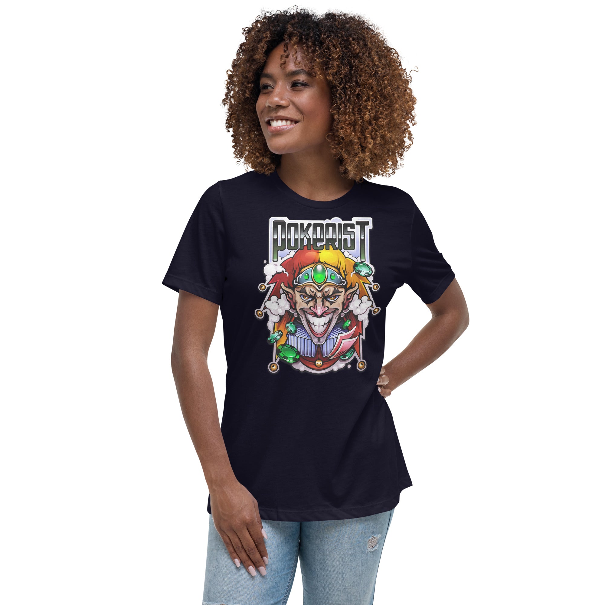 Scary Joker - Women's Relaxed T-Shirt