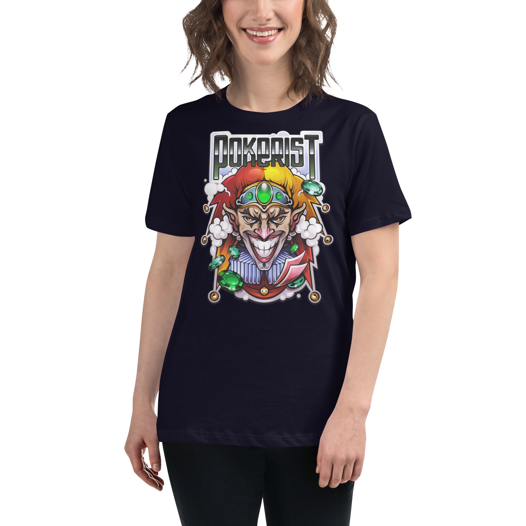 Scary Joker - Women's Relaxed T-Shirt