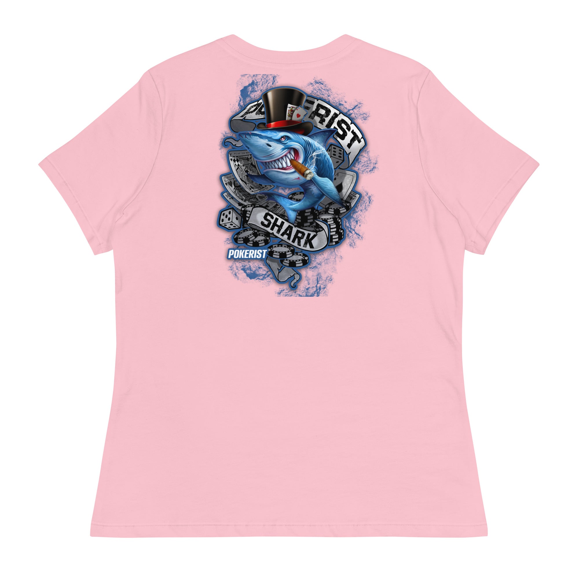 Pokerist Shark - Women's Relaxed T-Shirt - Pokerist