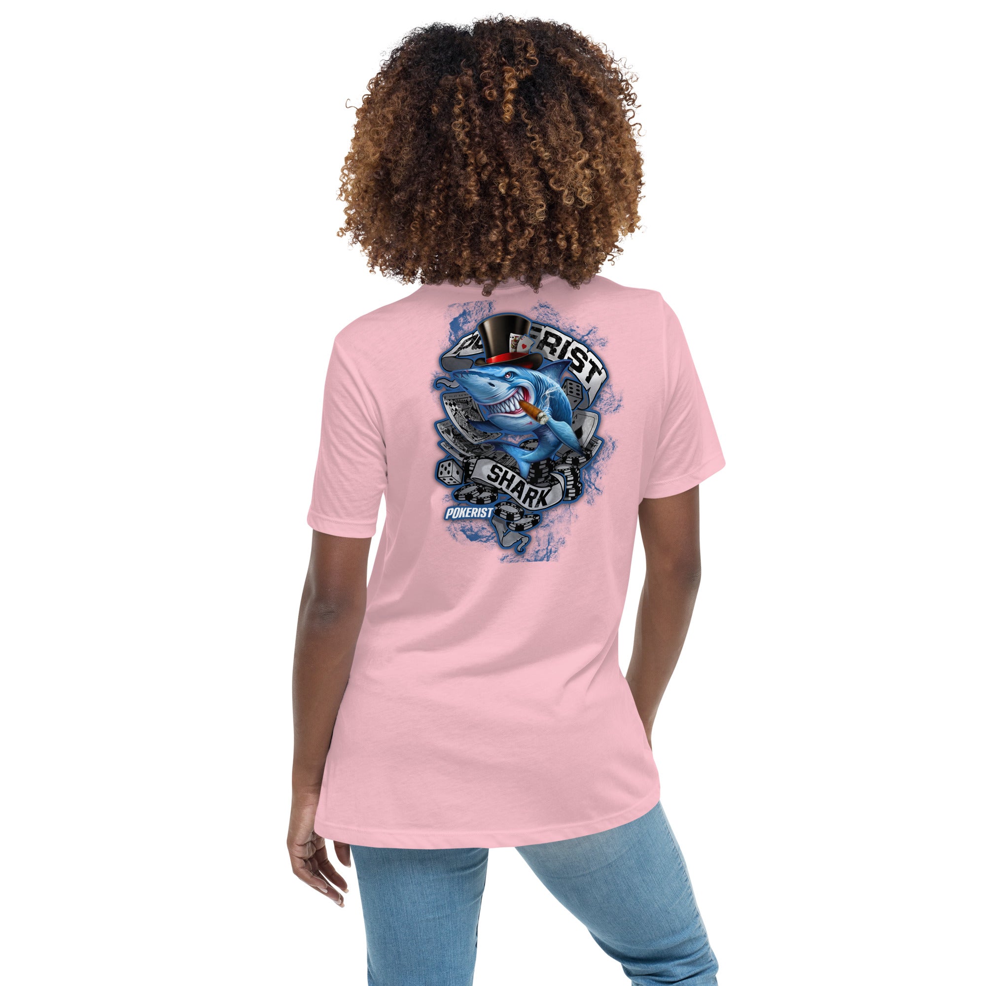 Pokerist Shark - Women's Relaxed T-Shirt - Pokerist