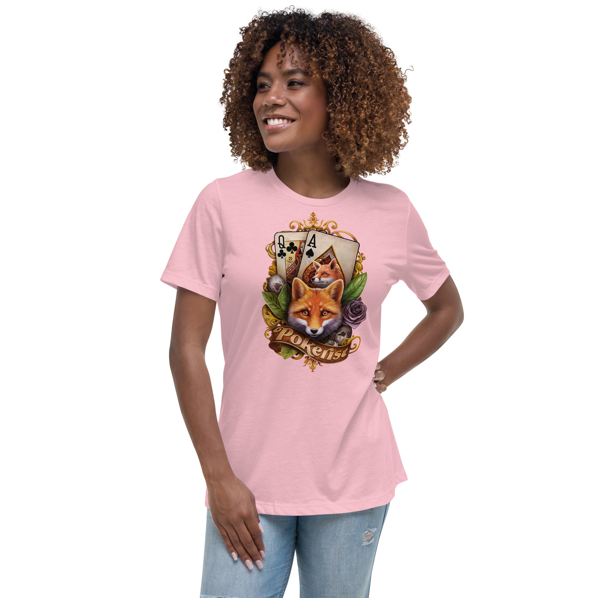 Paddy's Fox - Women's Relaxed T-Shirt - Pokerist