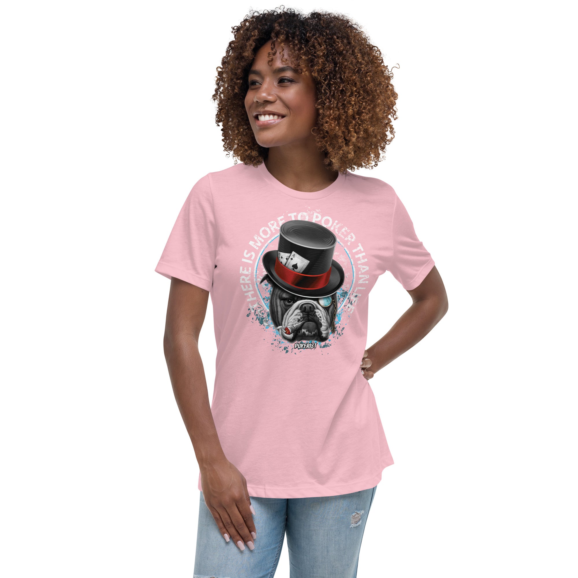 Dog Hat - Women's Relaxed T-Shirt