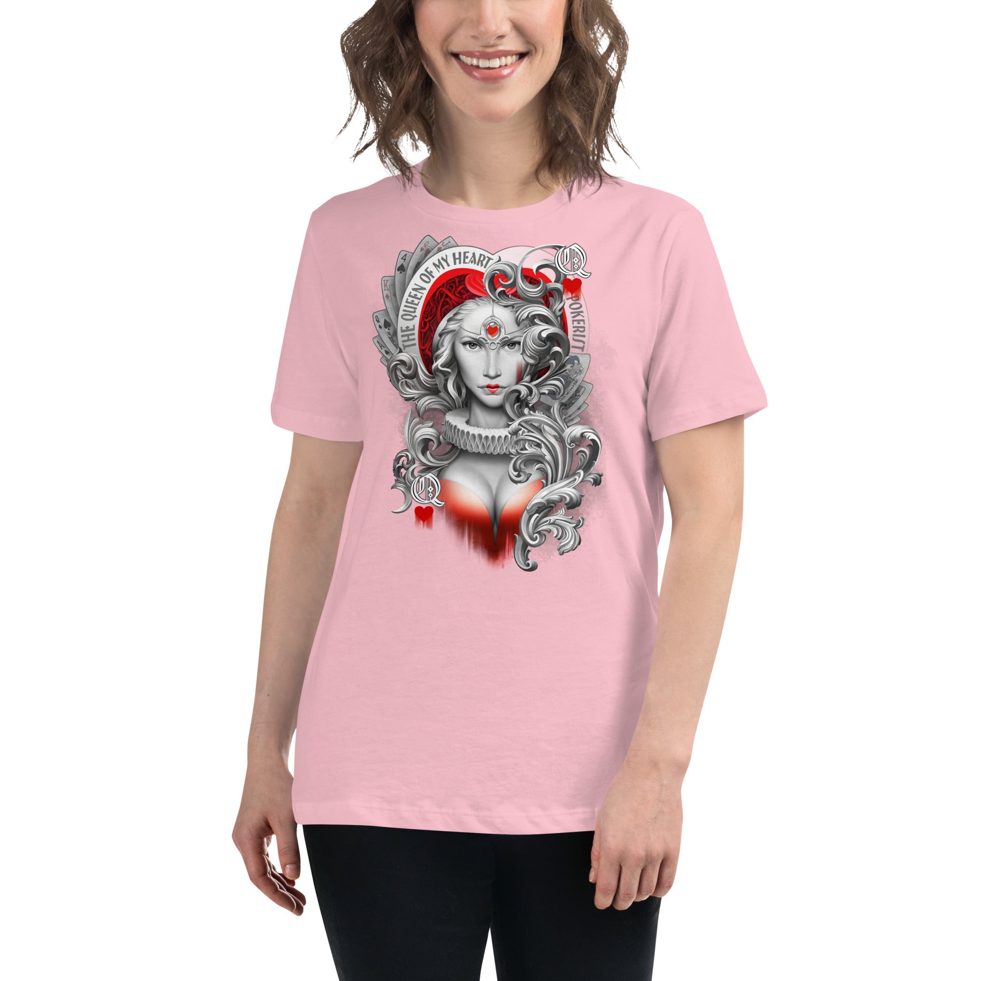 Queen Hearts - Women's Relaxed T-Shirt