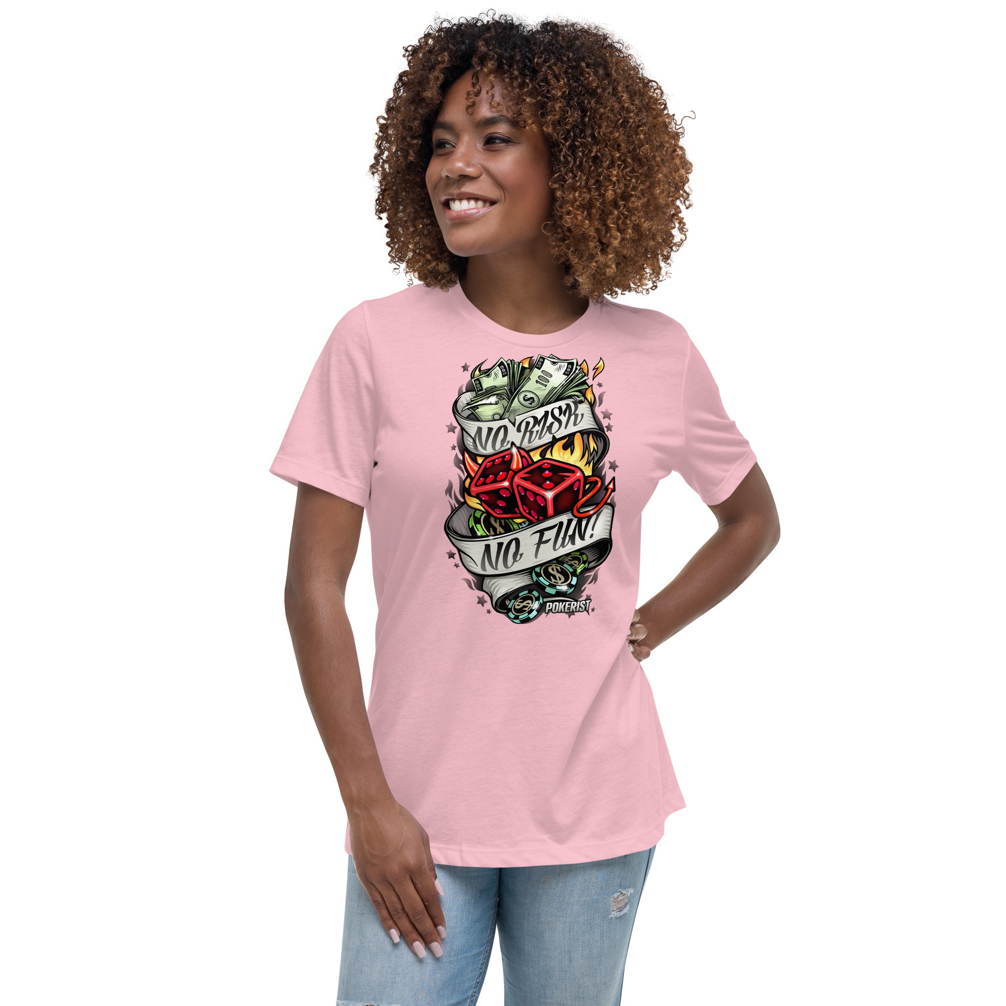 No Risk No Fun - Women's Relaxed T-Shirt