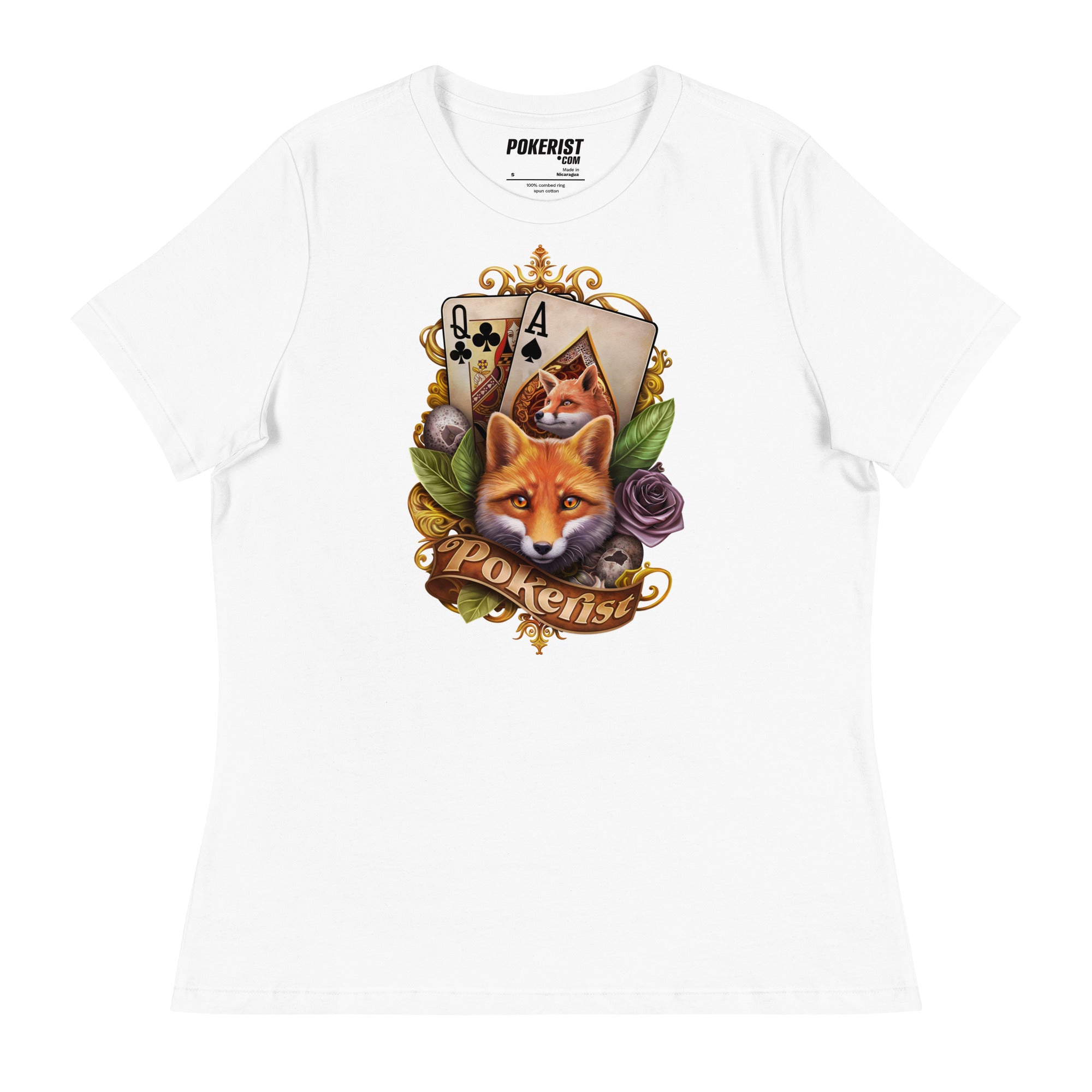 Paddy's Fox - Women's Relaxed T-Shirt - Pokerist