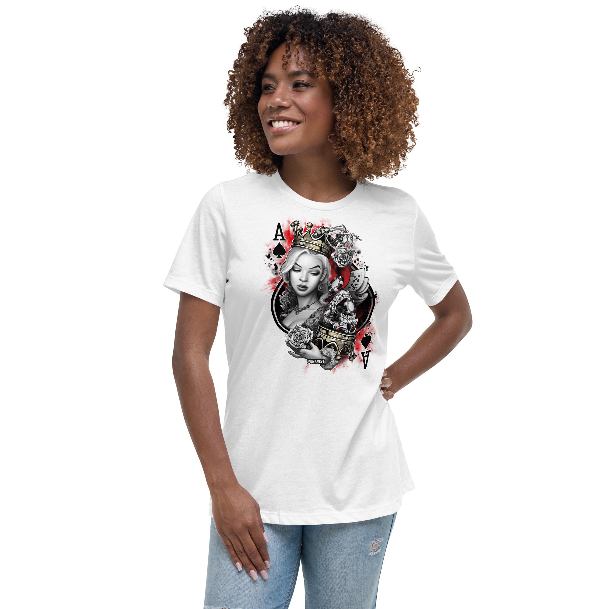 Ace Queen - Women's Relaxed T-Shirt