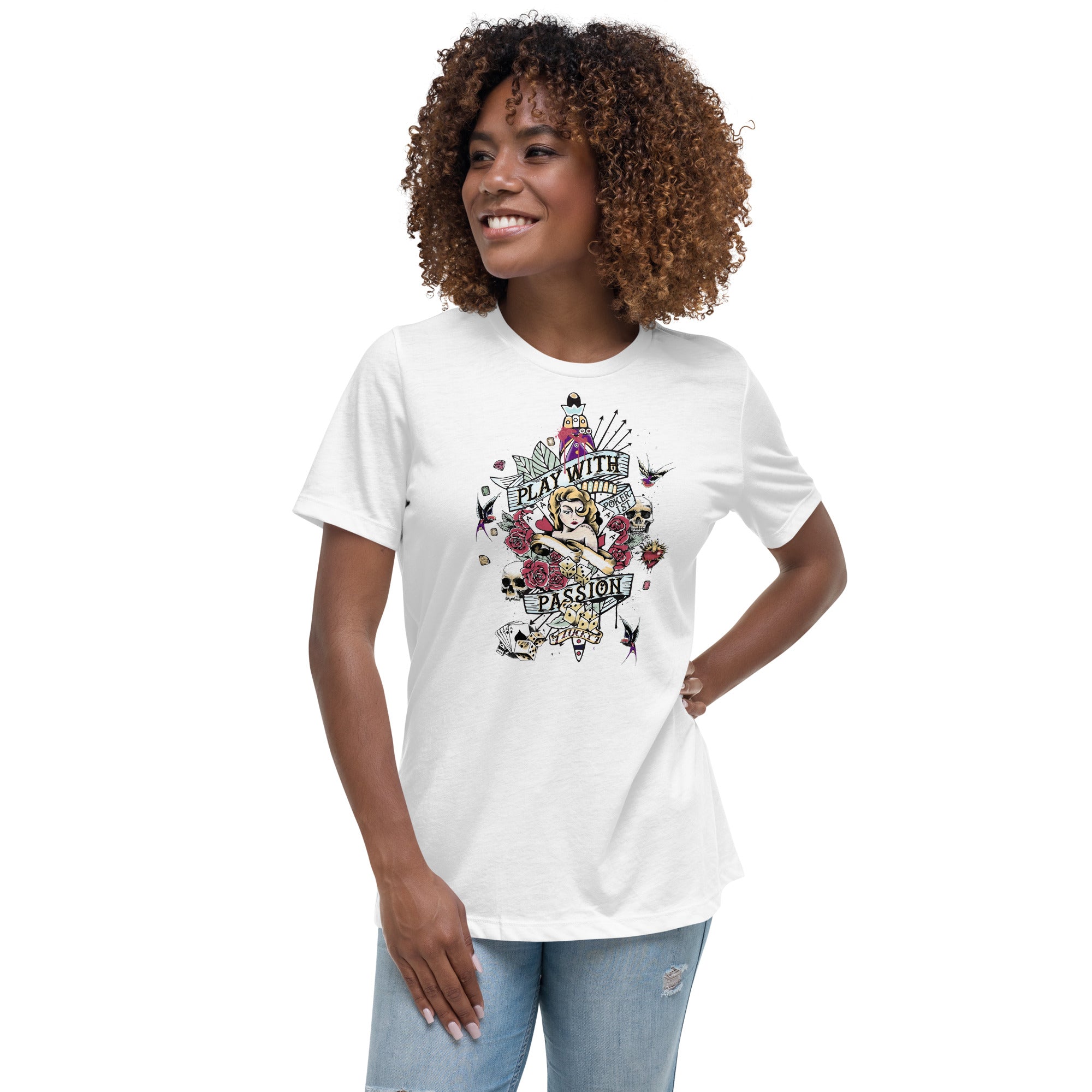 Play with Passion - Women's Relaxed T-Shirt