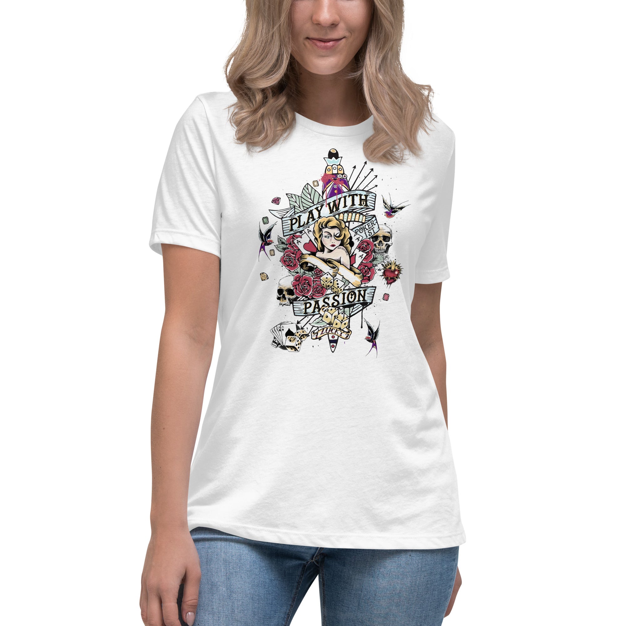 Play with Passion - Women's Relaxed T-Shirt